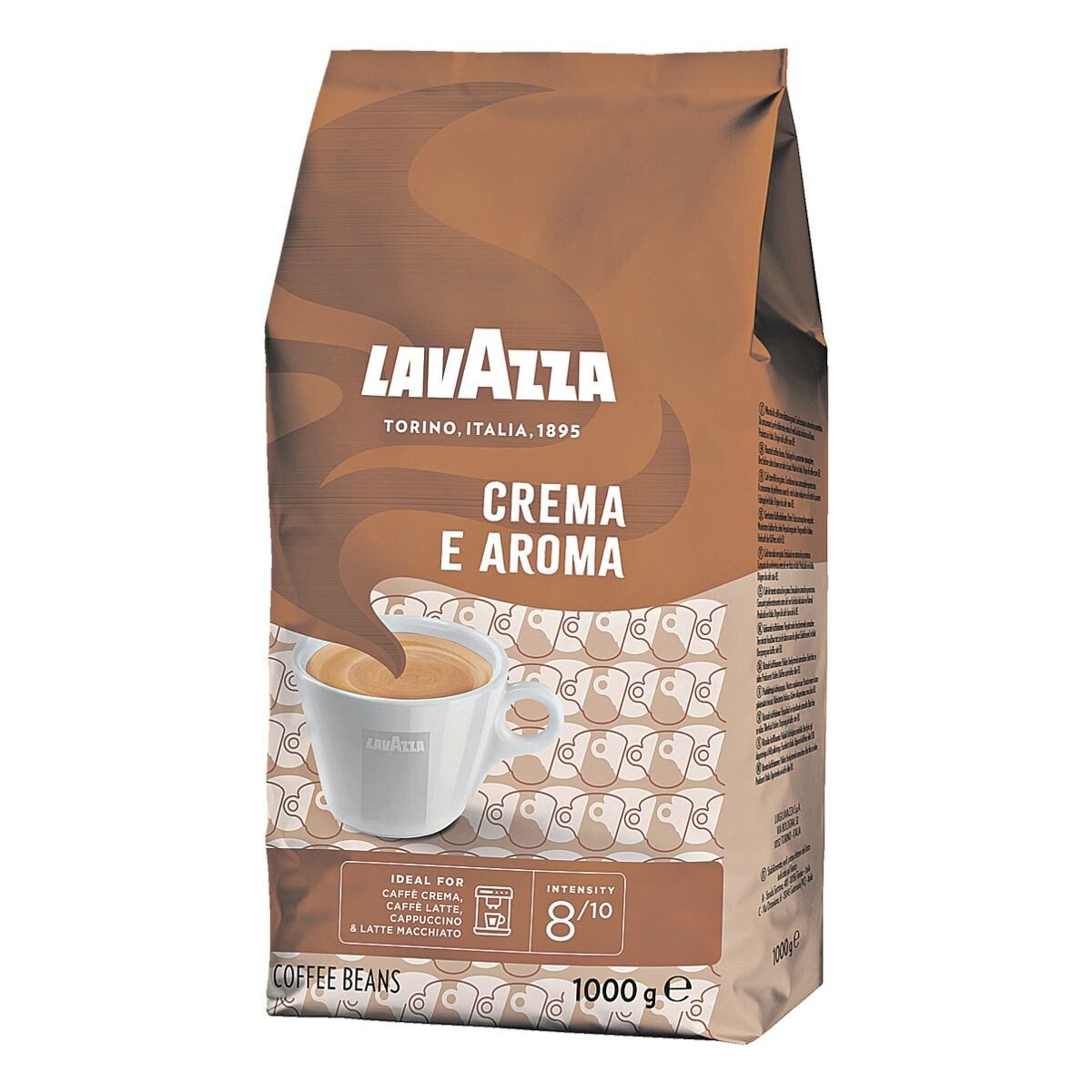 Lavazza Kaffee CREMA E AROMA, 1 kg, ganze Bohnen