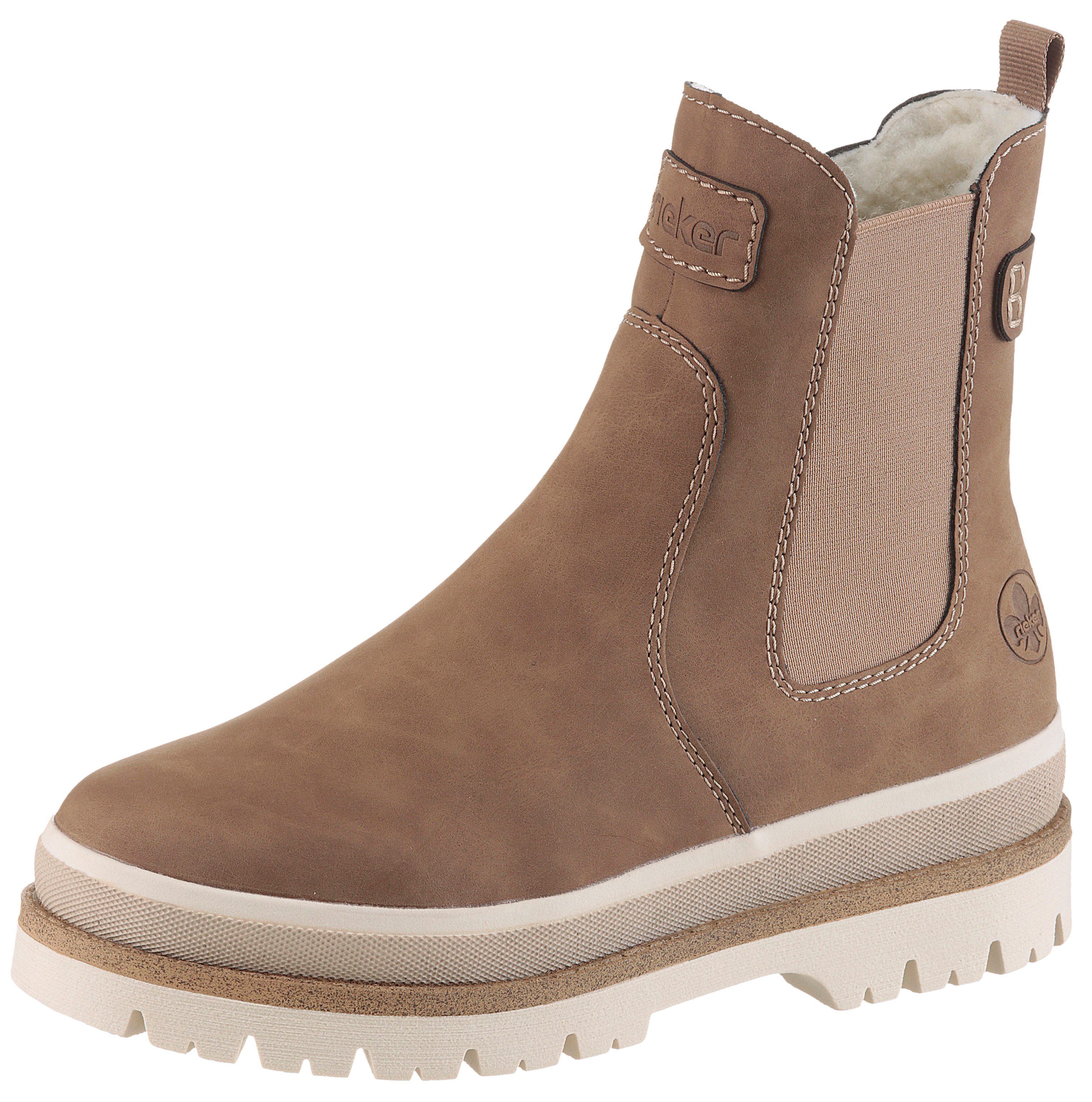 Rieker Winterboots Chelseaboots, Plateauboots, Stiefelette mit Innenreißver günstig online kaufen