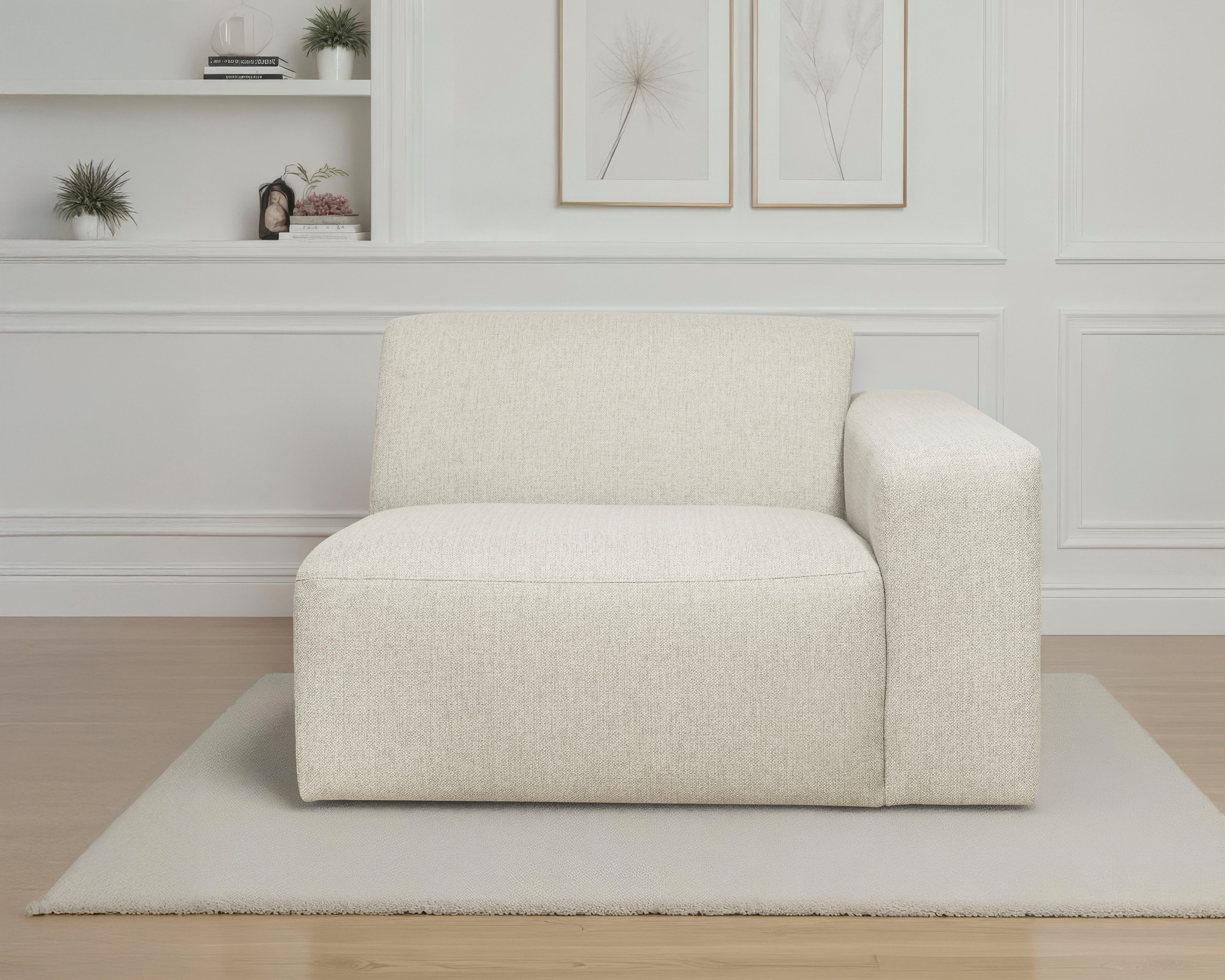 OTTO home Sofaelement Koa, Sofamodul, passend zur Serie KOA, in Webstoff, weicher Lounge-Sitzkomfort