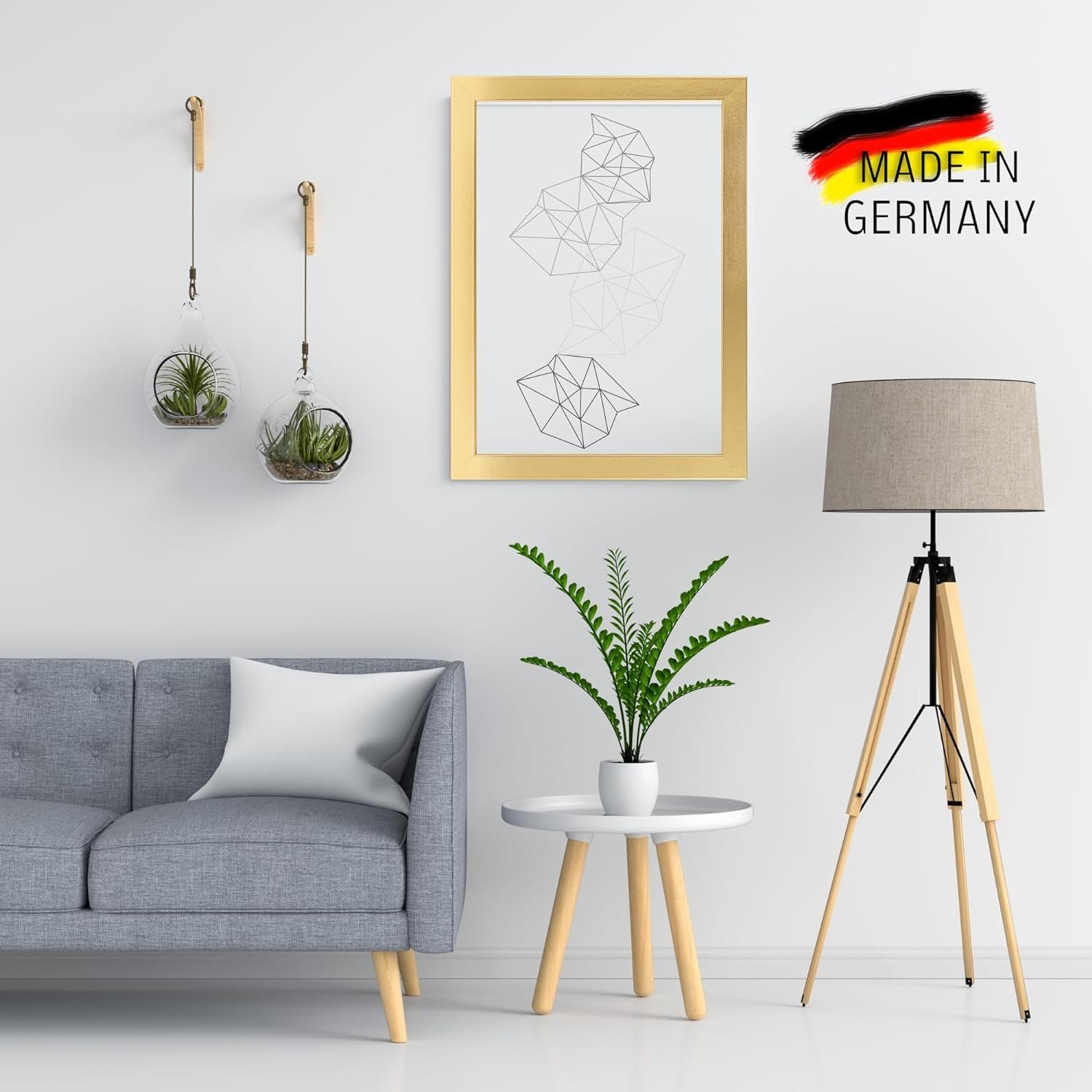 Clamaro Bilderrahmen, Bilderrahmen Gold Glänzend Collage günstig online kaufen