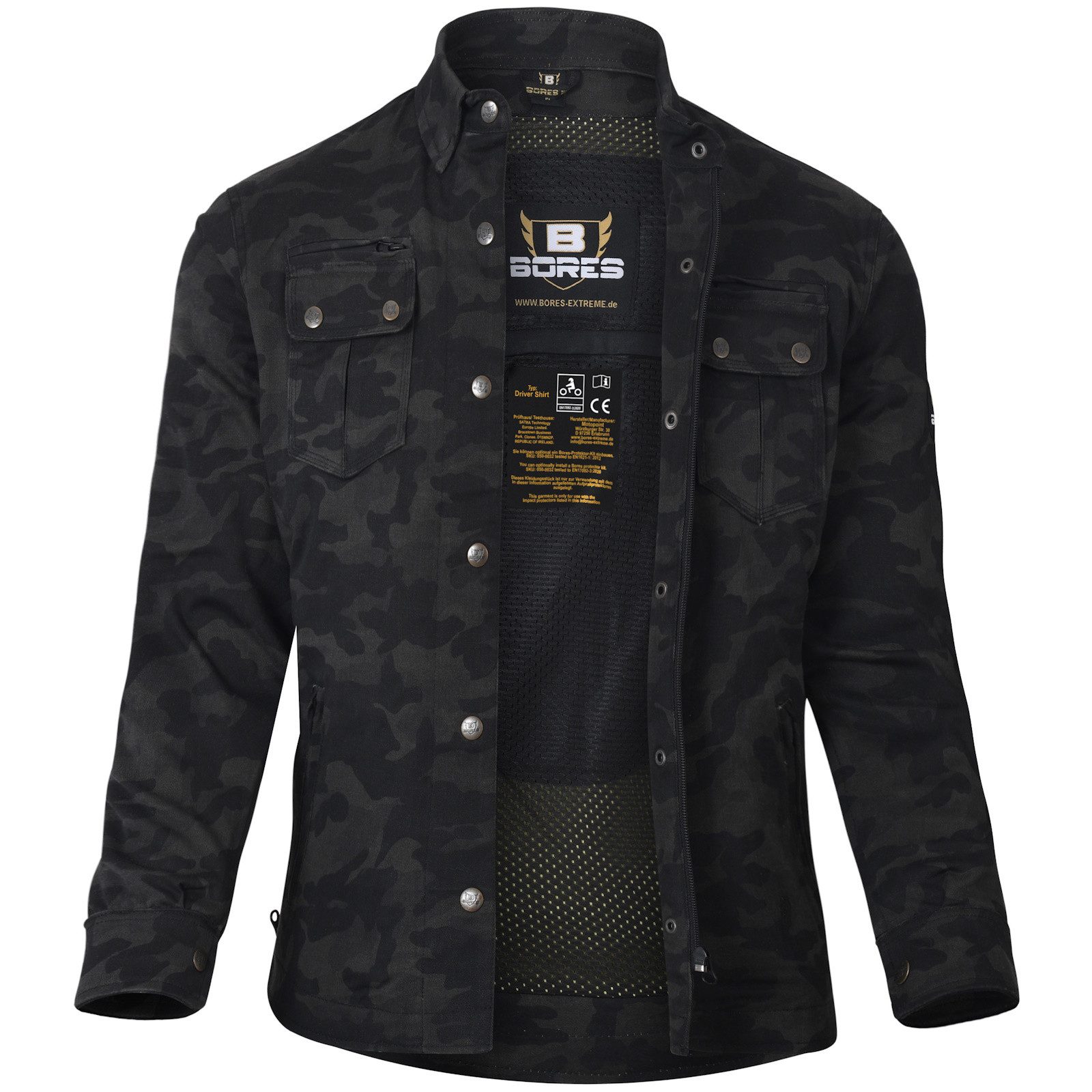 Bores Motorradjacke Military Jack Damen Textiljacke günstig online kaufen