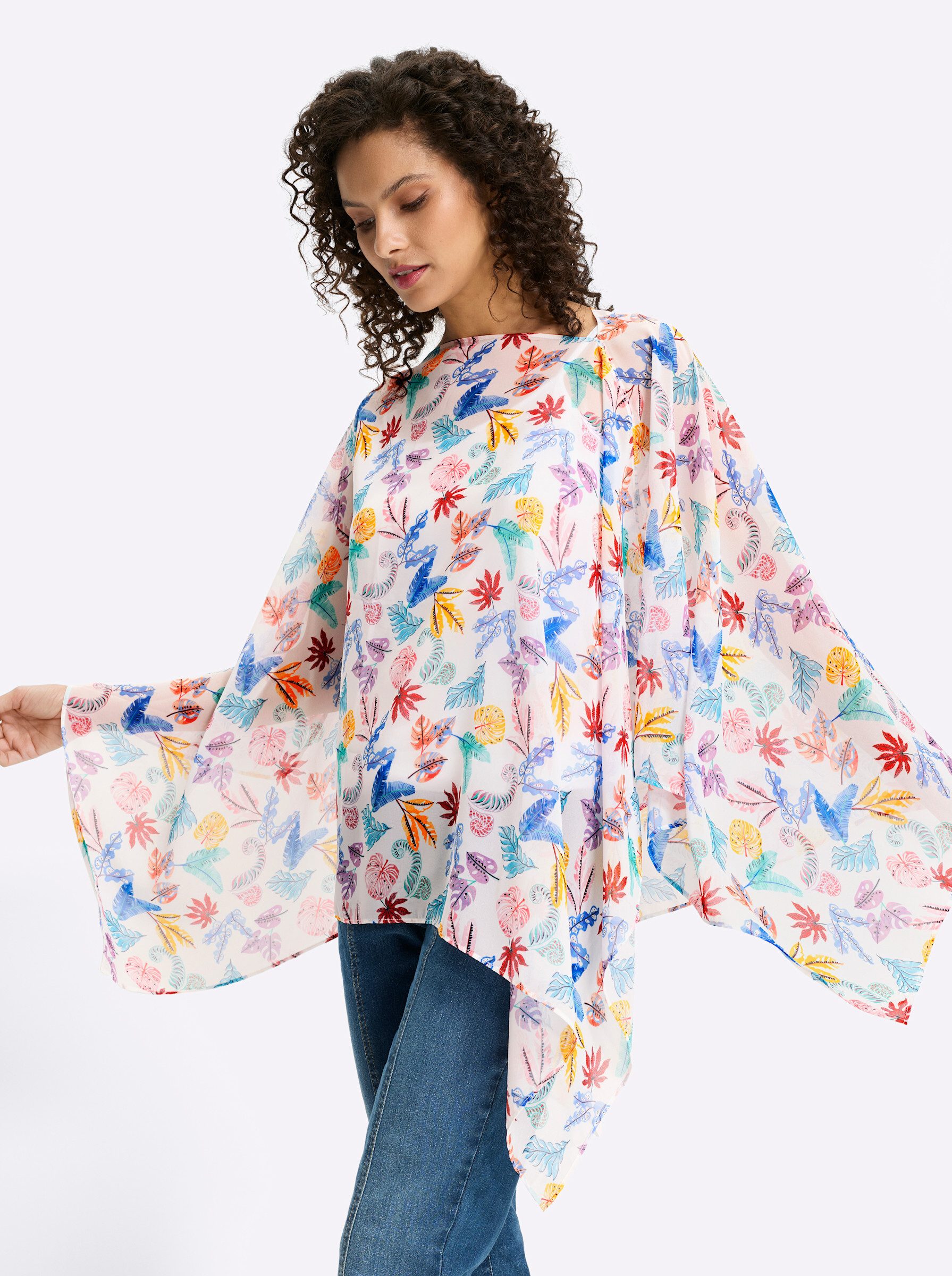 heine Klassische Bluse Tunika .