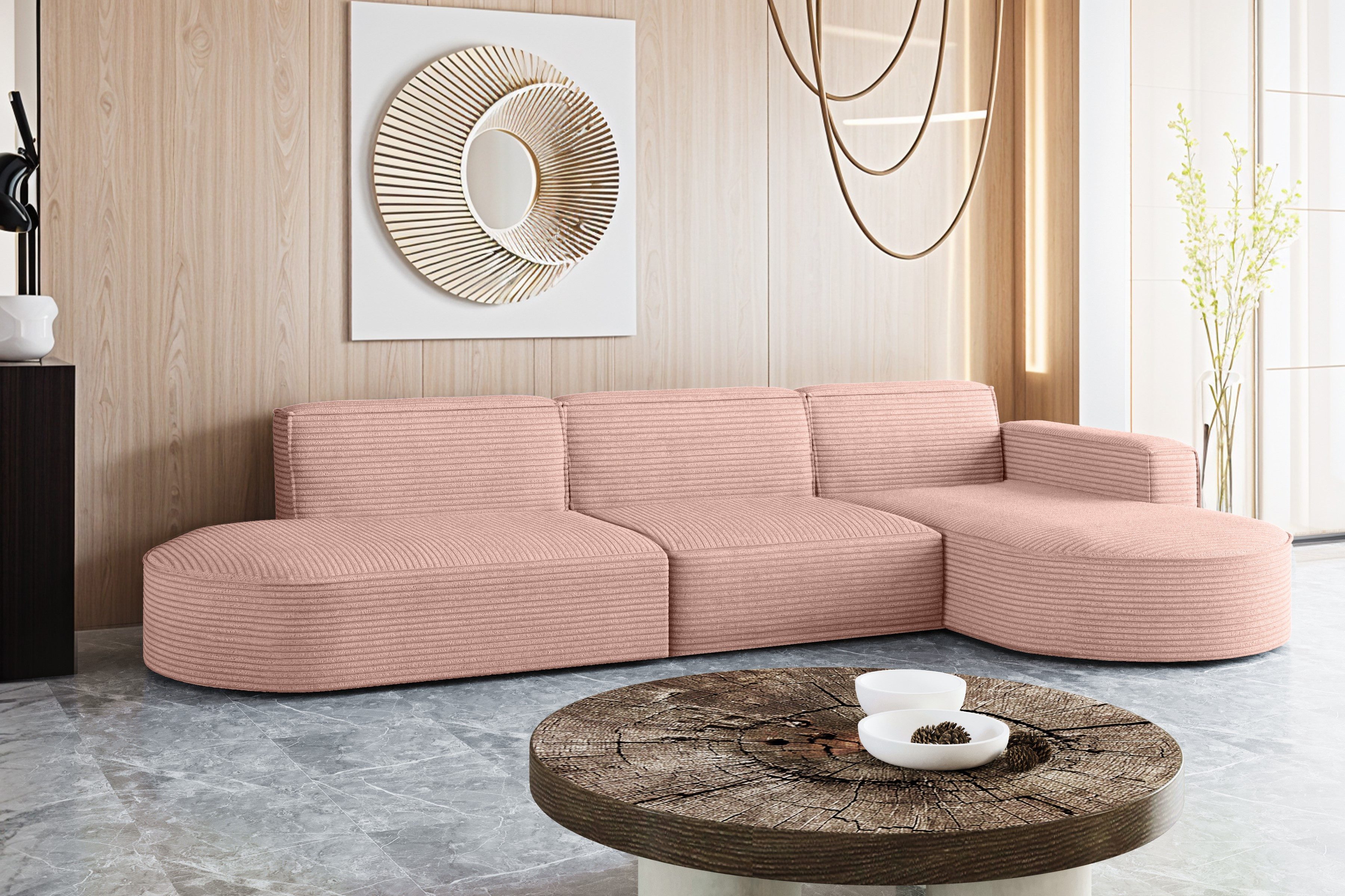 Kaiser Möbel Ecksofa Designer, Sofa L günstig online kaufen