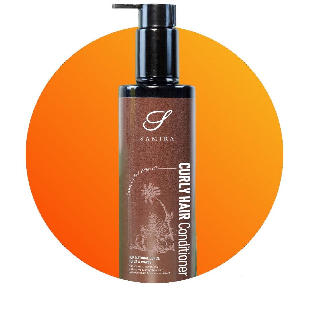Samira Haarshampoo Locken Shampoo & Conditioner Set Traumlocken 250ml, Locken Shampoo und Locken Conditioner, Lockenverstärkend, Anti-Frizz, Definition, entwirrend