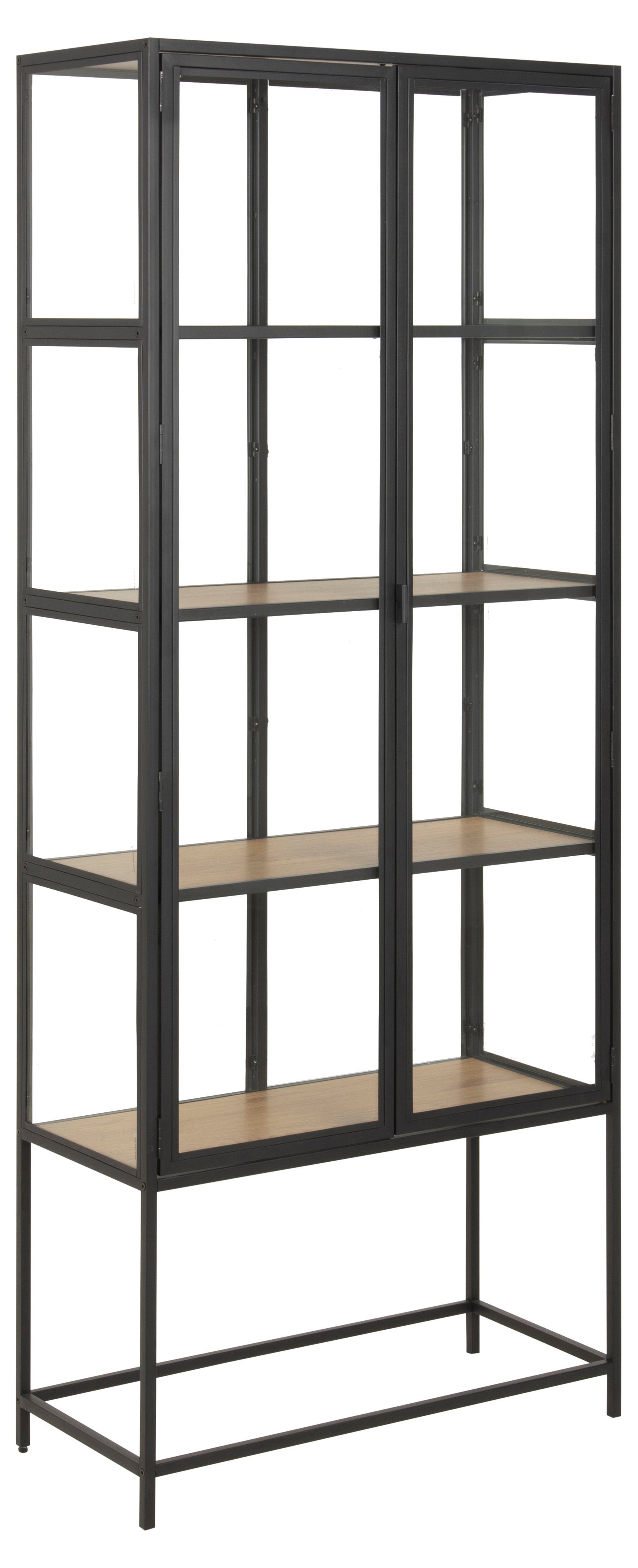ebuy24 Vitrine Sea Vitrinenschrank B, 2 Glastüren und 4 Regale Pa. Reduzierter Preis € 372,95. Unverbindliche Preisempfehlung € 555,95
