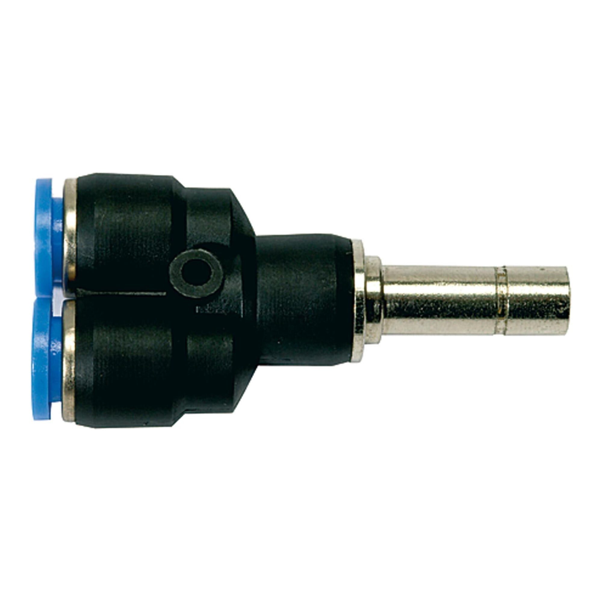 RIEGLER Schnellkupplung Riegler Y-Steckverbindung, Stecknippel »Blaue Serie «, Schl./Stecker-Ã