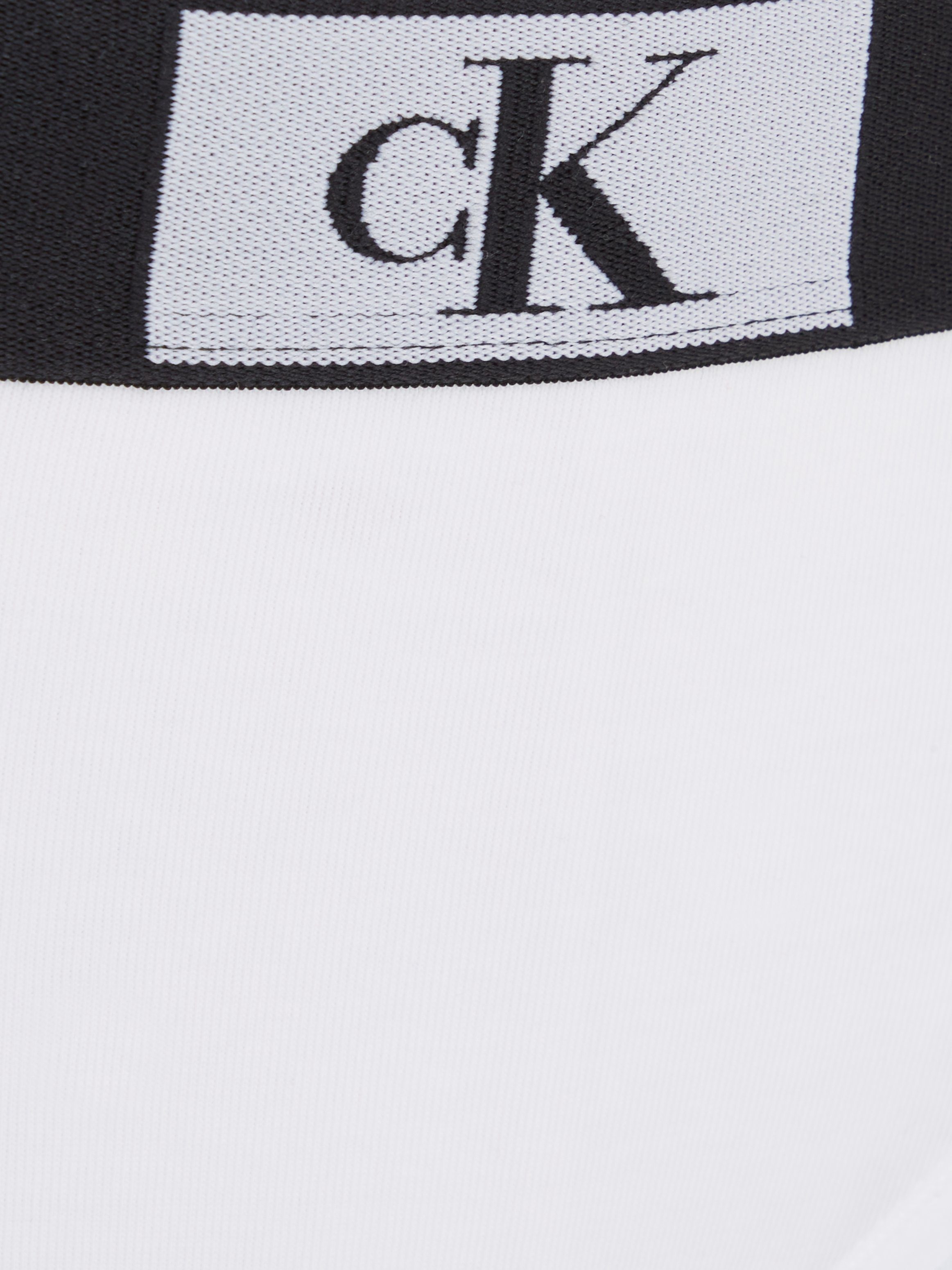 Calvin Klein Underwear Bikinislip mit Allover-Muster weiß