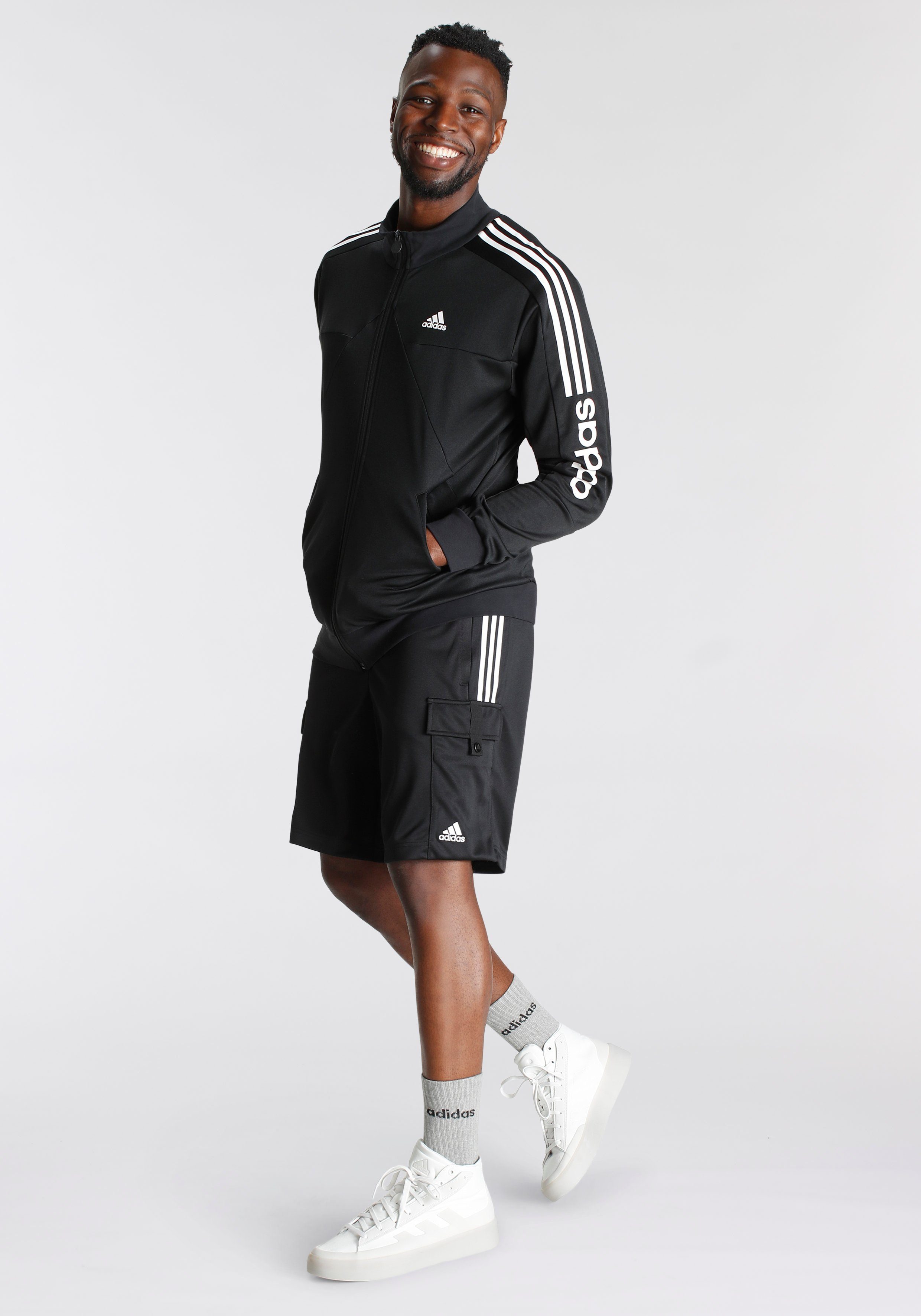 adidas TIRO CARGOSHORTS Shorts Black (1-tlg) Sportswear White /