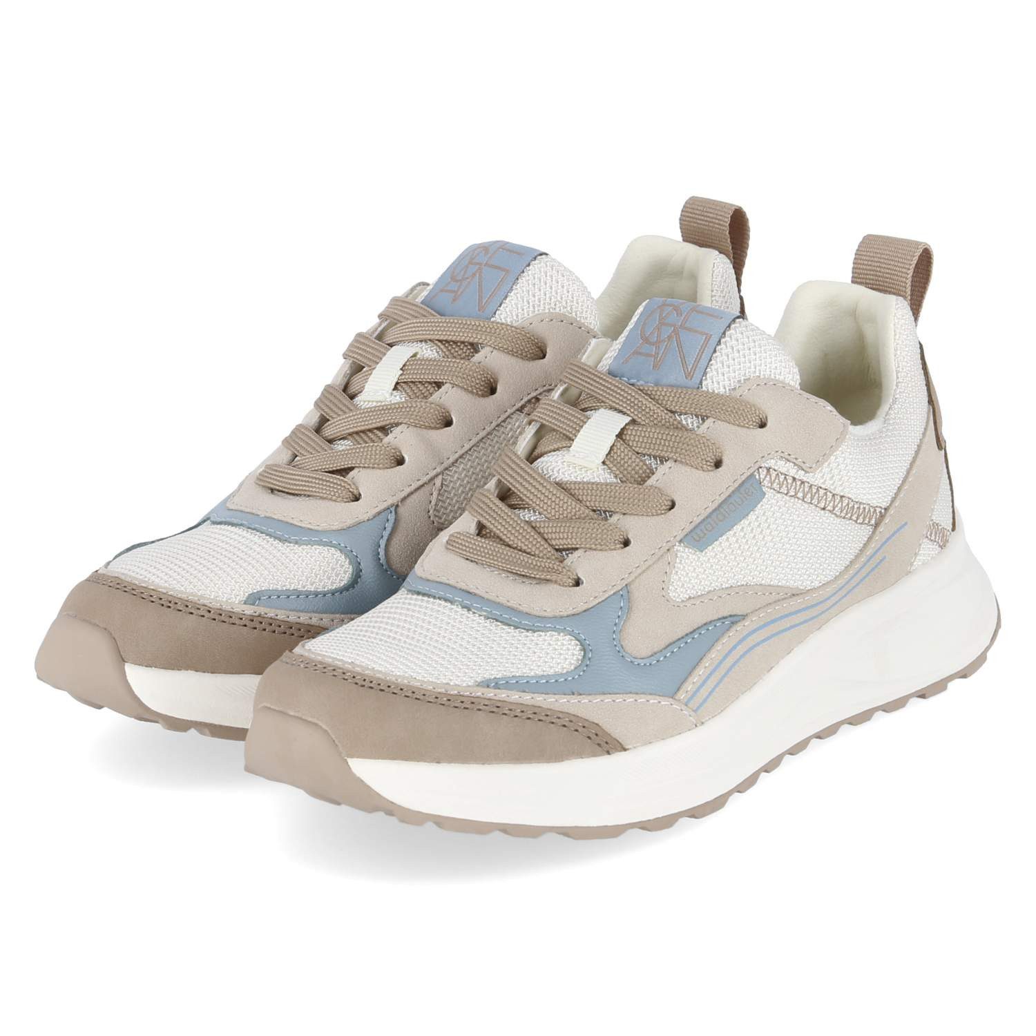 Waldläufer Waldläufer 914001-100/267 Damen Textil & Synthetik beige-kombi S günstig online kaufen