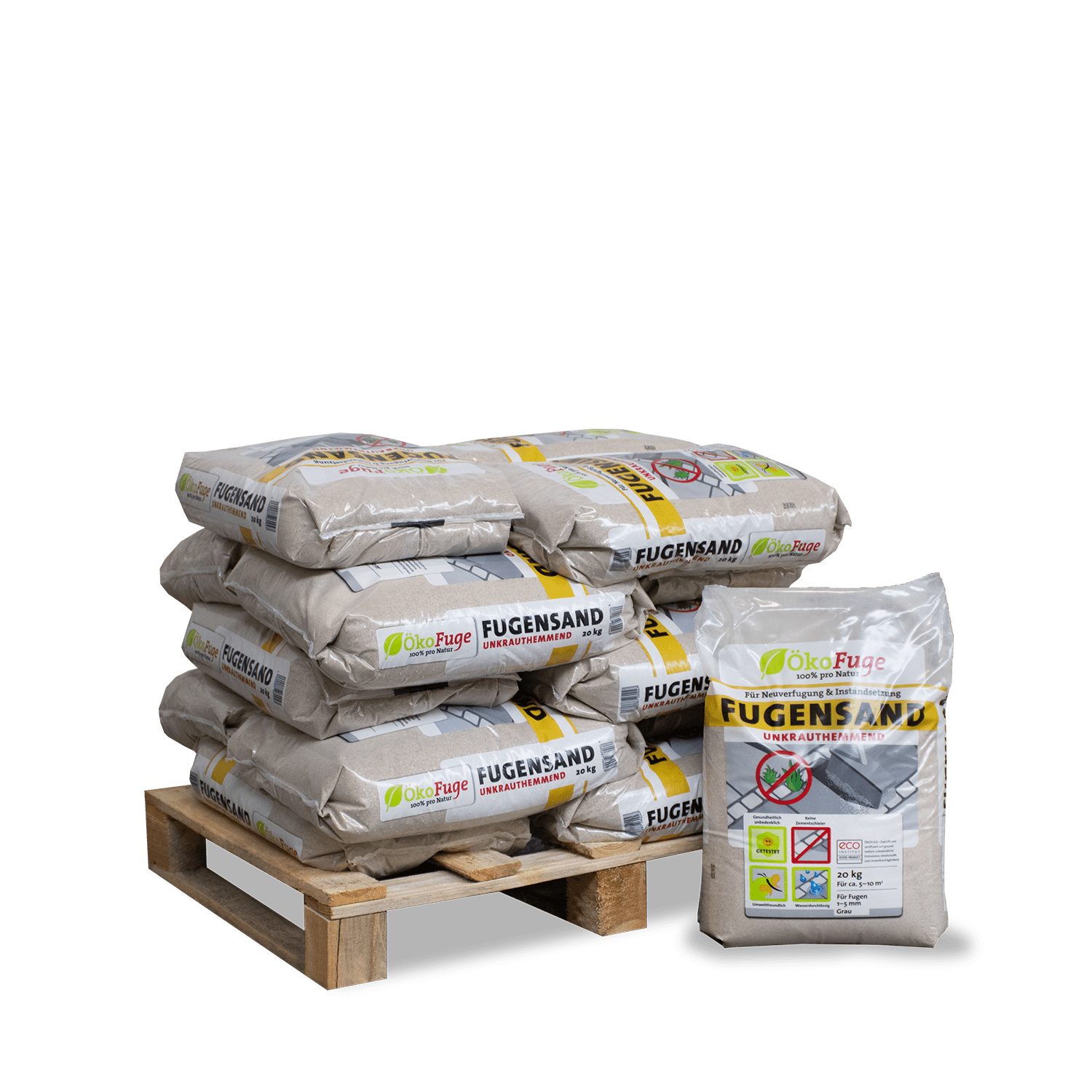 Fugensand Fugensand Grau (Palette, 15-St)