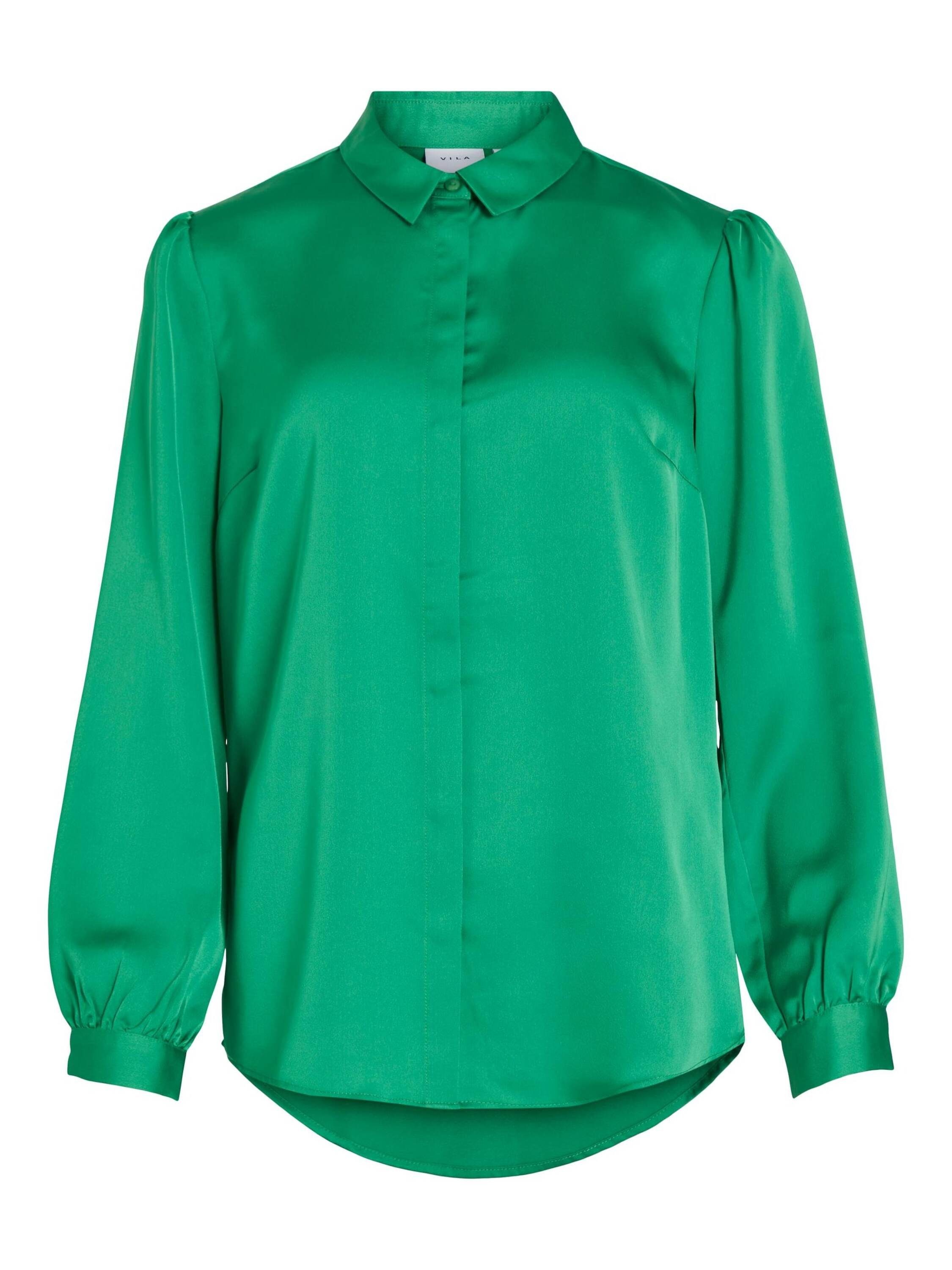 Vila Langarmbluse ELLETTE (1-tlg) Drapiert/gerafft. Reduzierter Preis € 22,69. Unverbindliche Preisempfehlung € 34,90