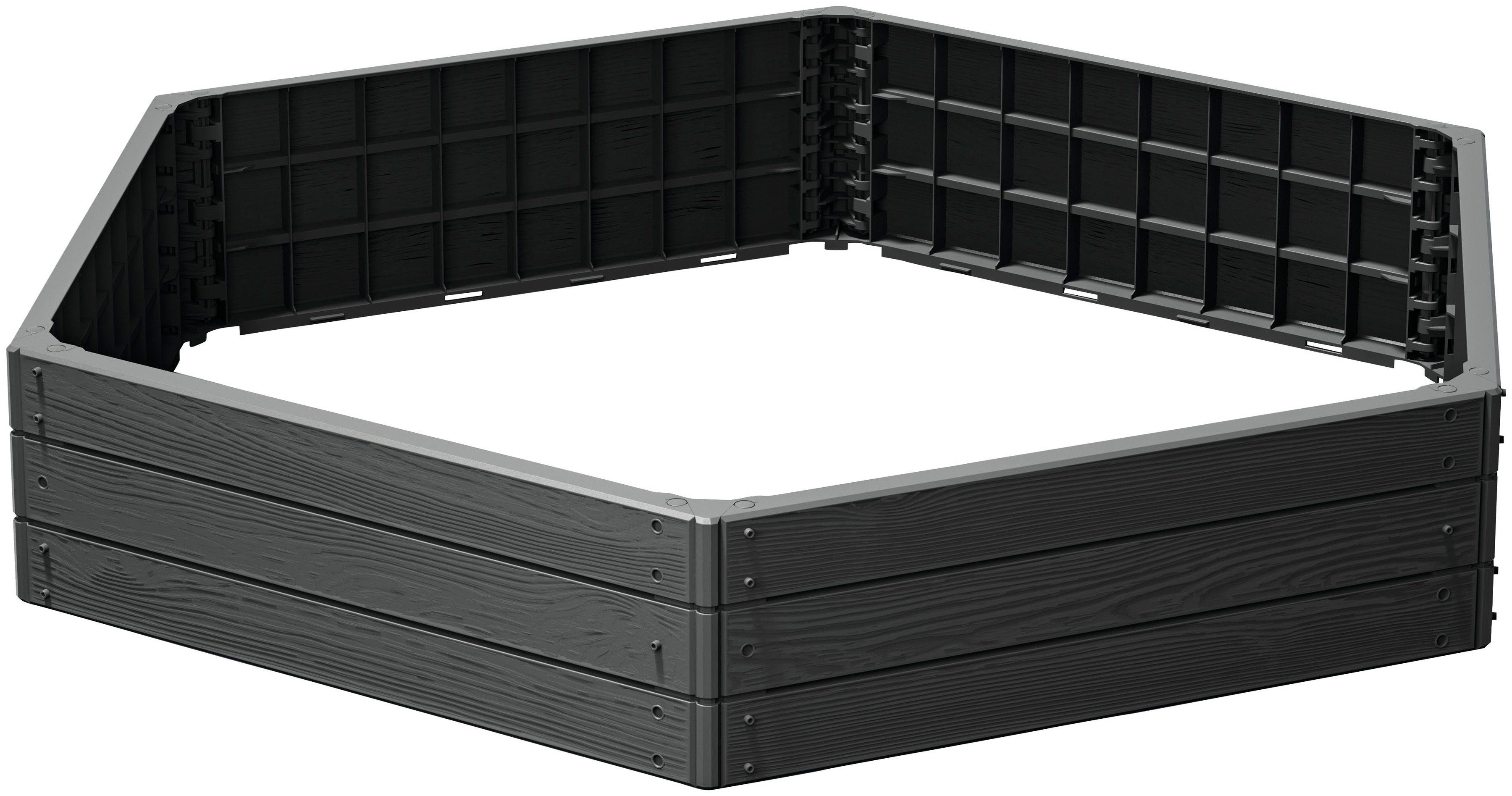 Prosperplast Palisade Base Wood, BxT: 148x129 cm