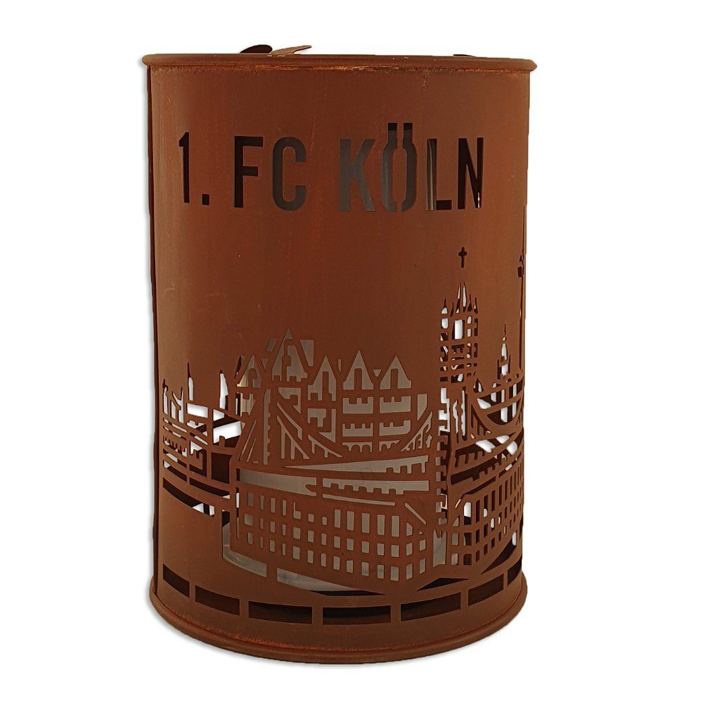 1. FC Köln Außen-Tischleuchte 1. FC Köln Solar Fackelleuchte "Skyline" günstig online kaufen