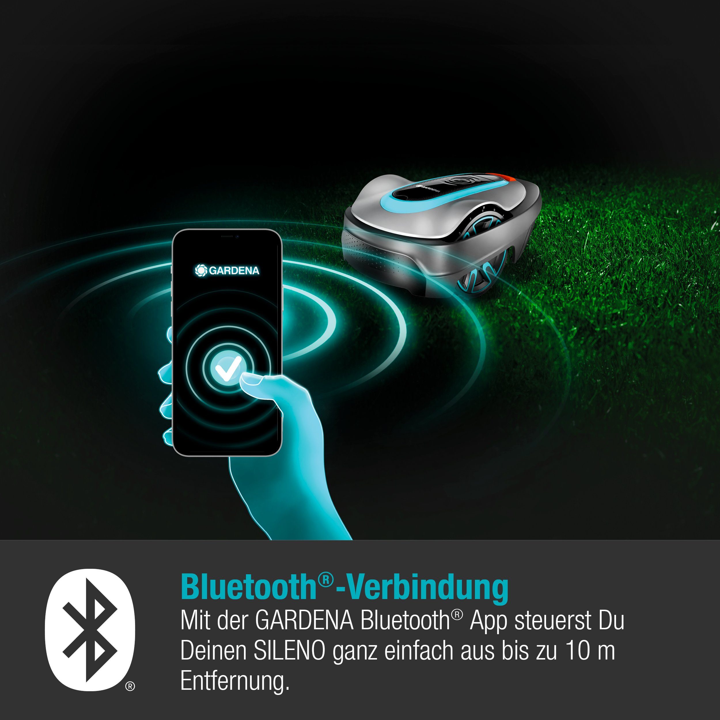 GARDENA Rasenmähroboter SILENO city 600...