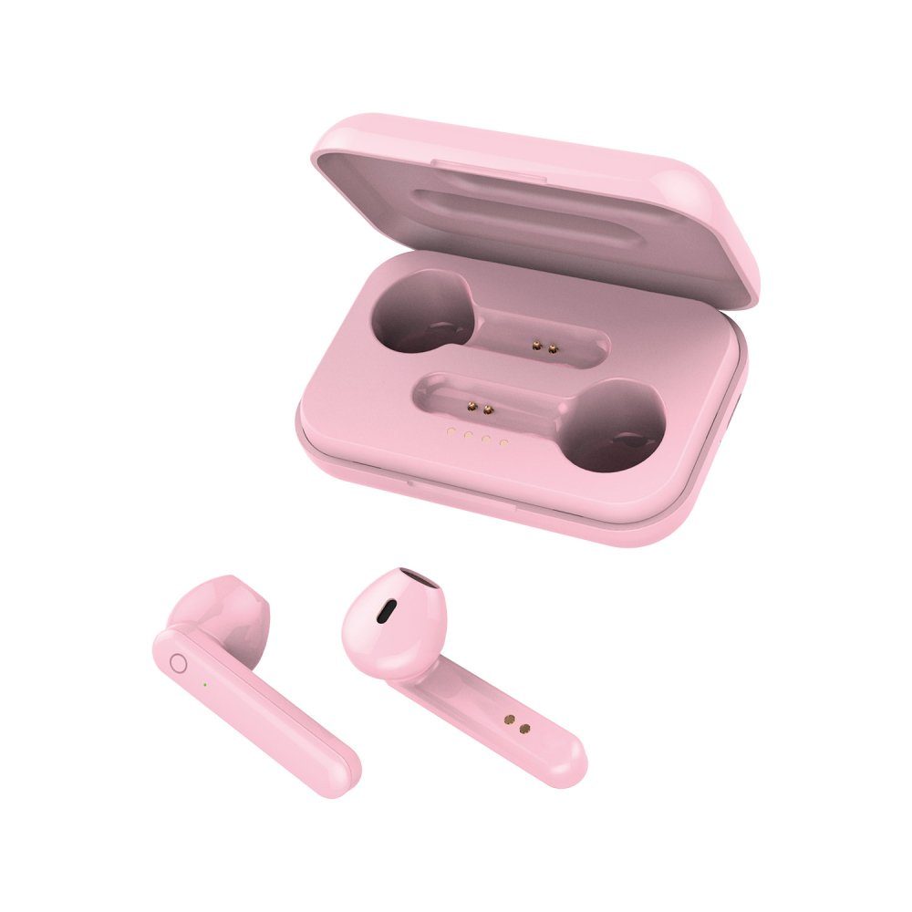 Forever Wireless In-Ear Kopfhörer In-Ear Headset mit aufladbarem Case wireless In-Ear-Kopfhörer