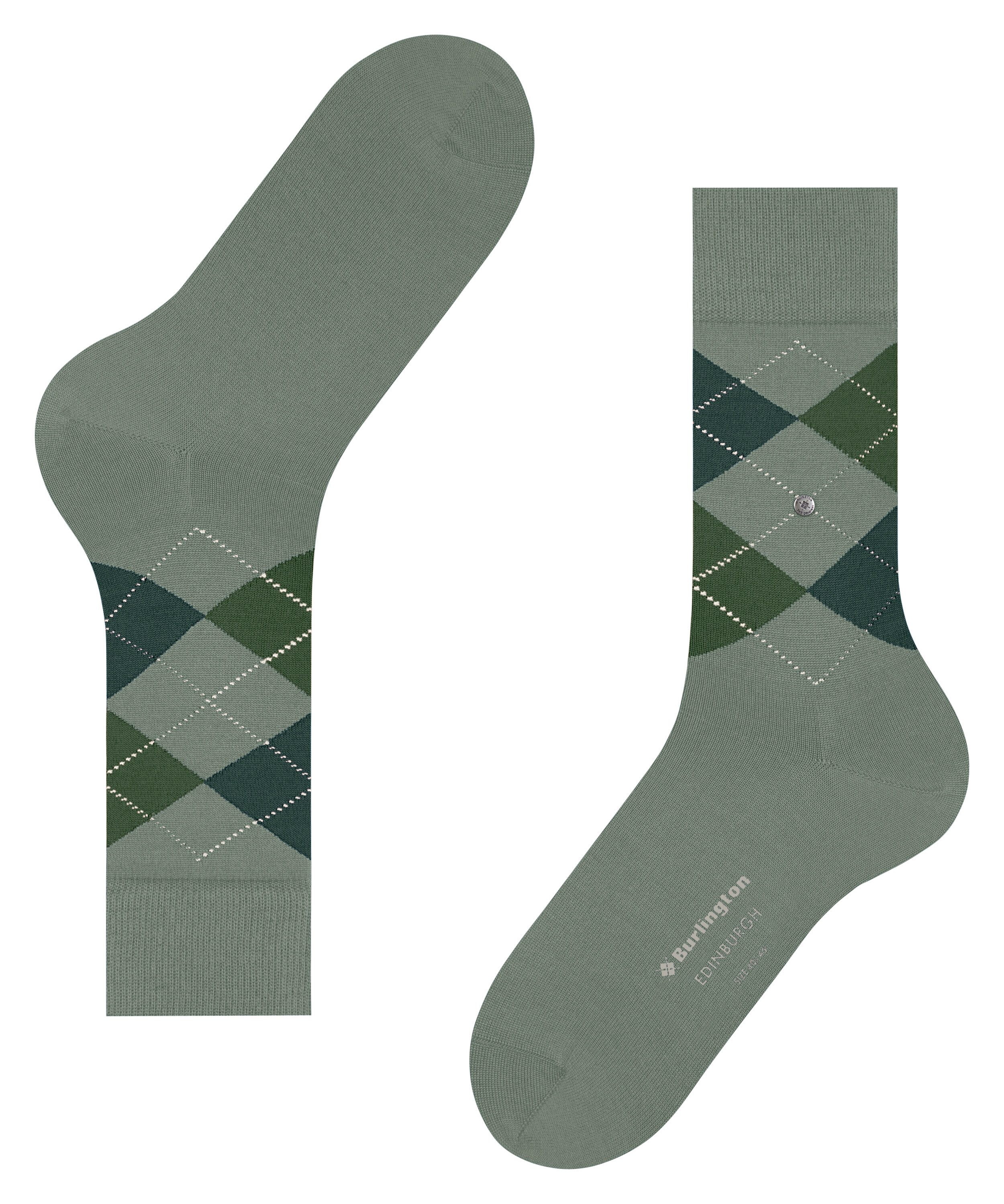 Burlington Socken Edinburgh (1-Paar) mit wärmender Schurwolle