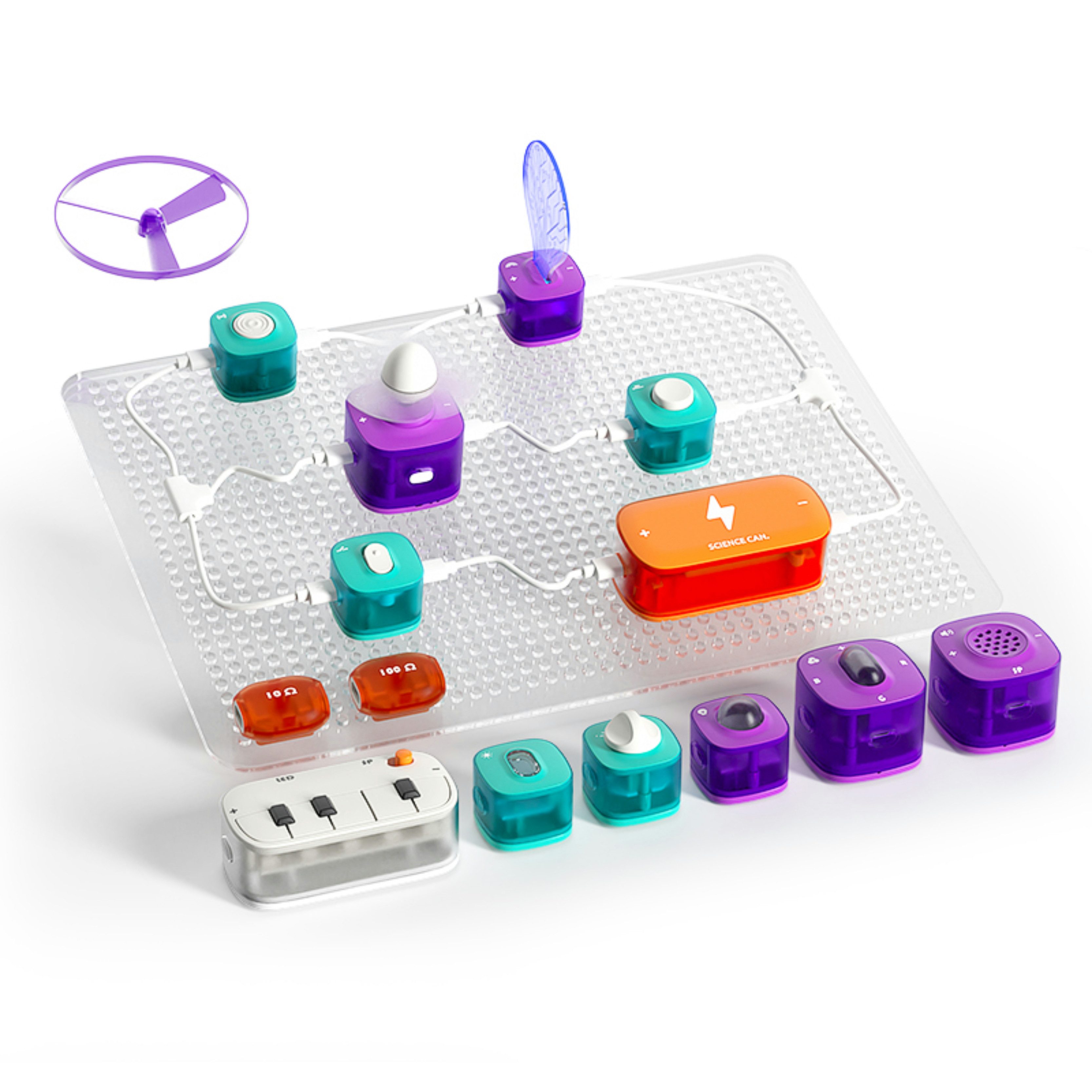 Spielwelt Topbright Block Circuit Essential Set Science Can 53 Experimente
