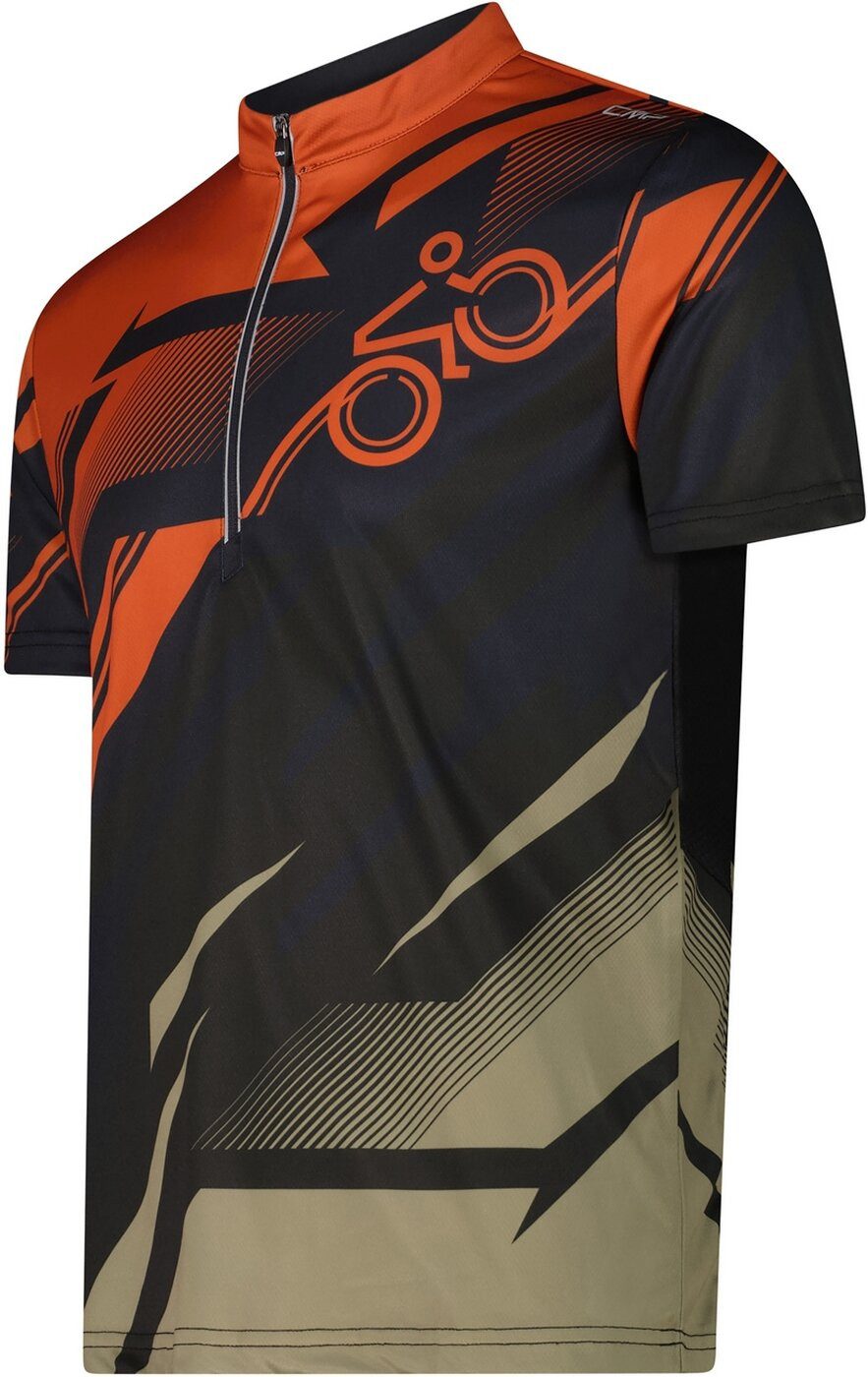 CMP Radtrikot MAN T-SHIRT FREEBIKE RUGGINE-SAGE