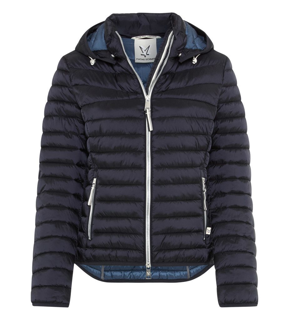 Fuchs Schmitt Steppjacke abnehmbare Kapuze, Regular Fit, 2-Wegereißverschluss