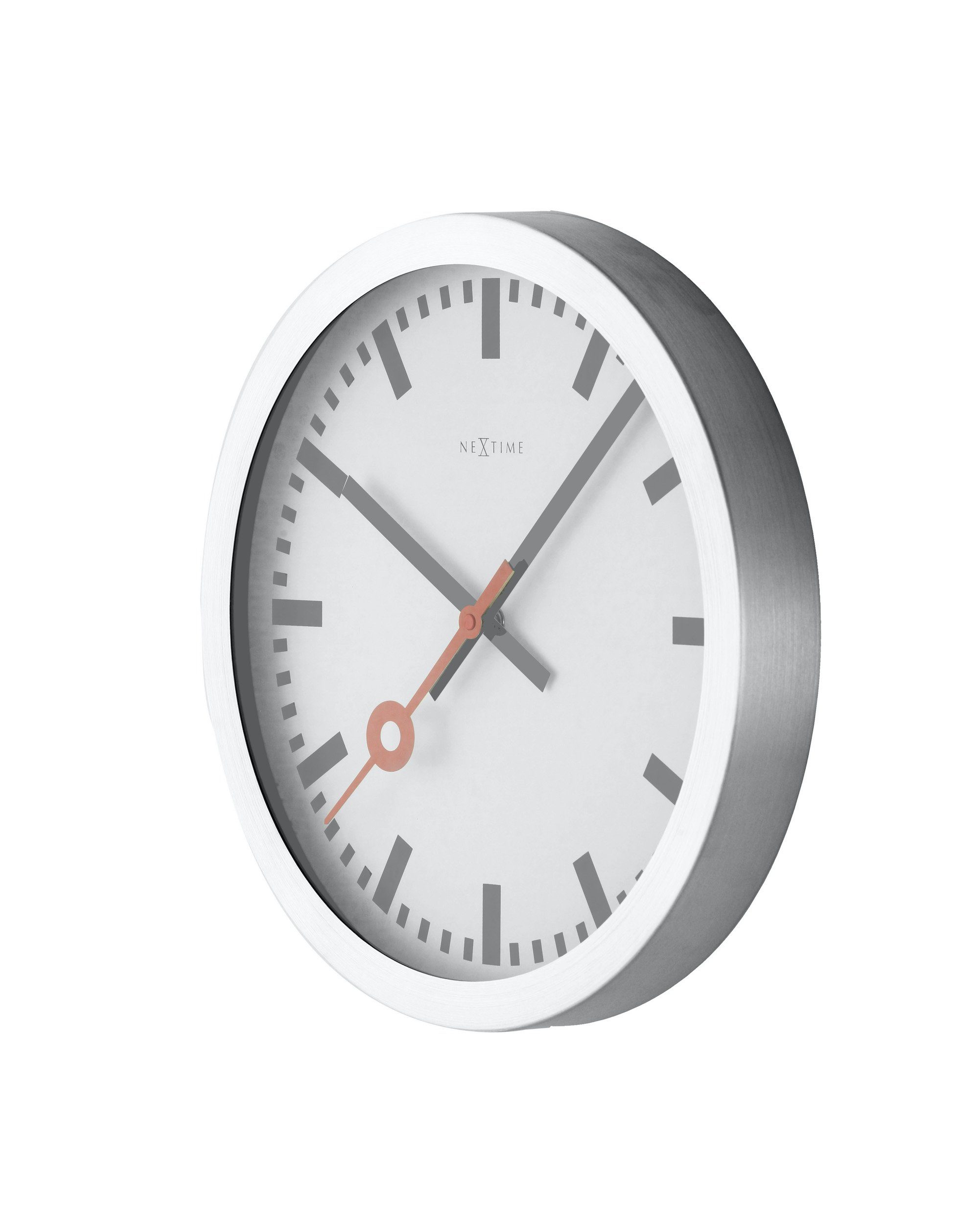 NEXTIME Wanduhr 3998 (im ikonischen Bahnhofsuhr Design) – Bild 3 von 5