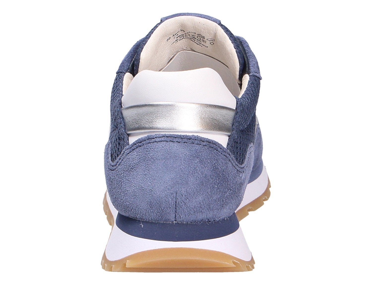 Gabor Sneaker Weicher (jeans/weiss/silber 26) Blau / Gehcomfort