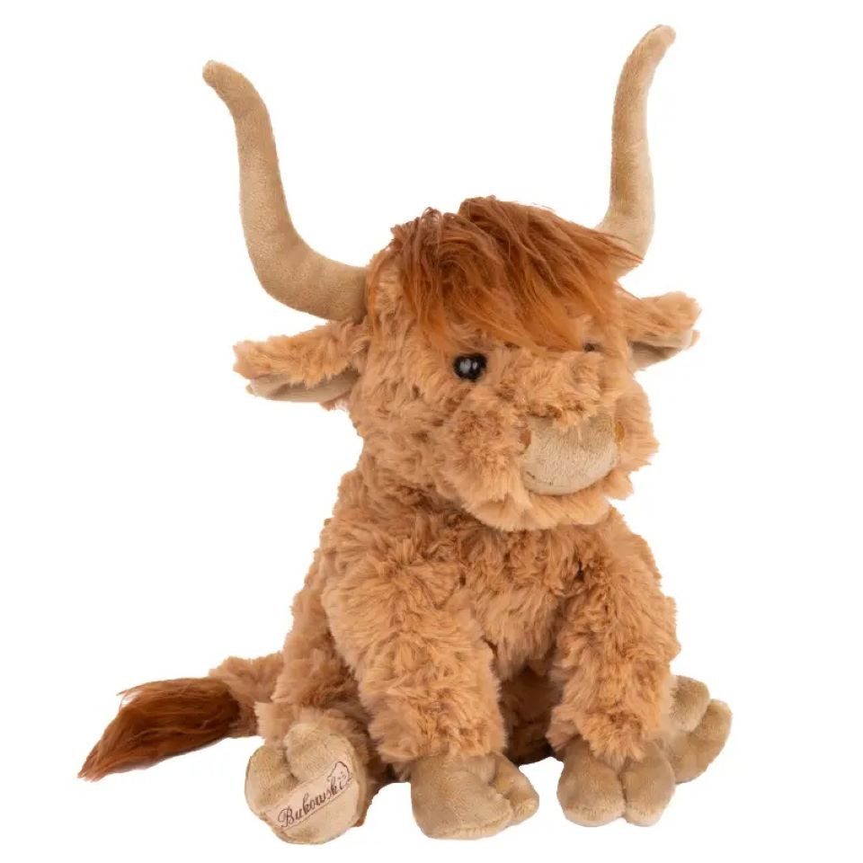 Bukowski Kuscheltier Bukowski Hochlandrind Maddison braun/weiß 25 cm