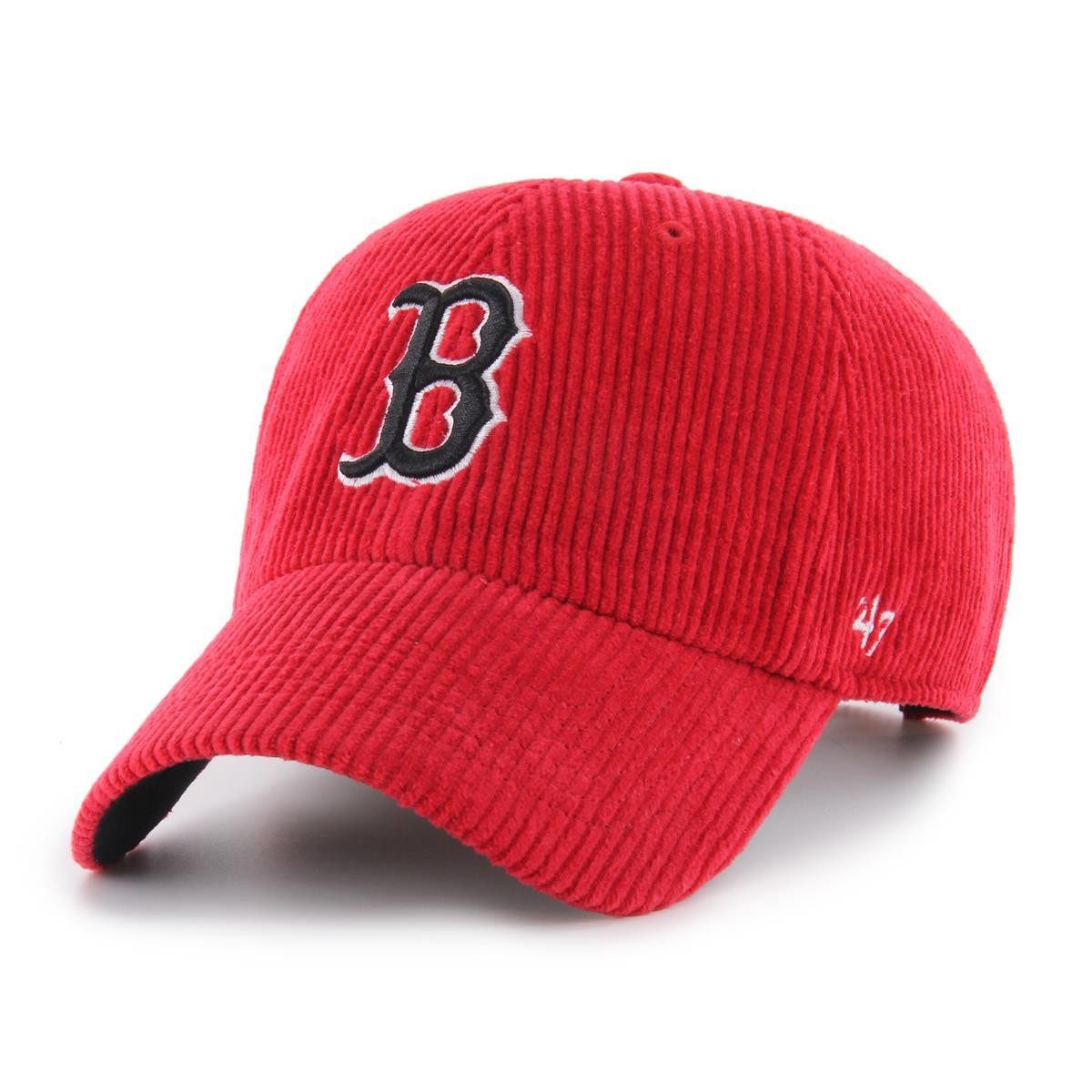 '47 Brand Baseball Cap '47 Brand MLB Boston Red Sox Thick Cord Cap 47 CLEAN UP (Basecap)