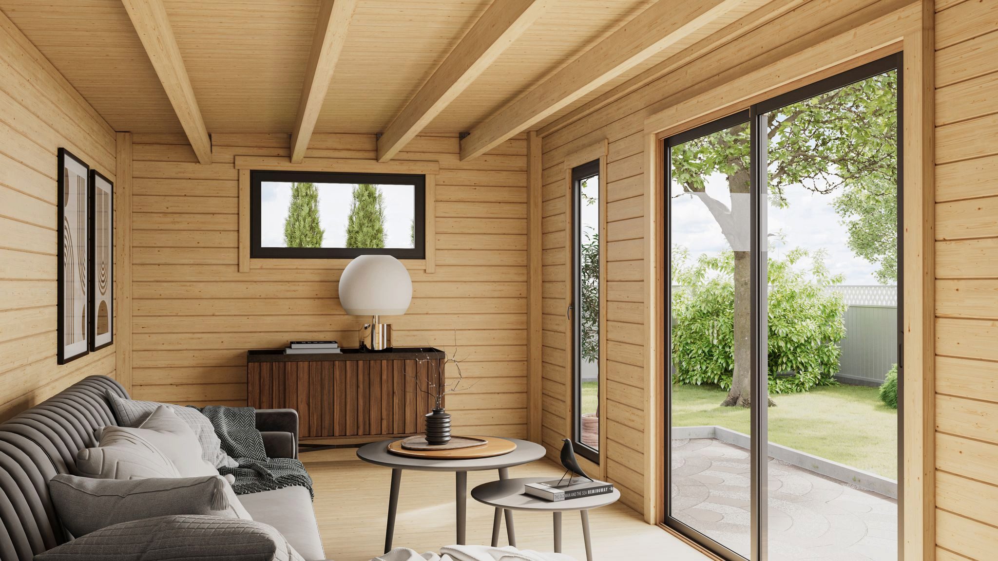 Nordic Holz Gartenhaus AUSTIN 7, BxT: 525,2x315,2 cm