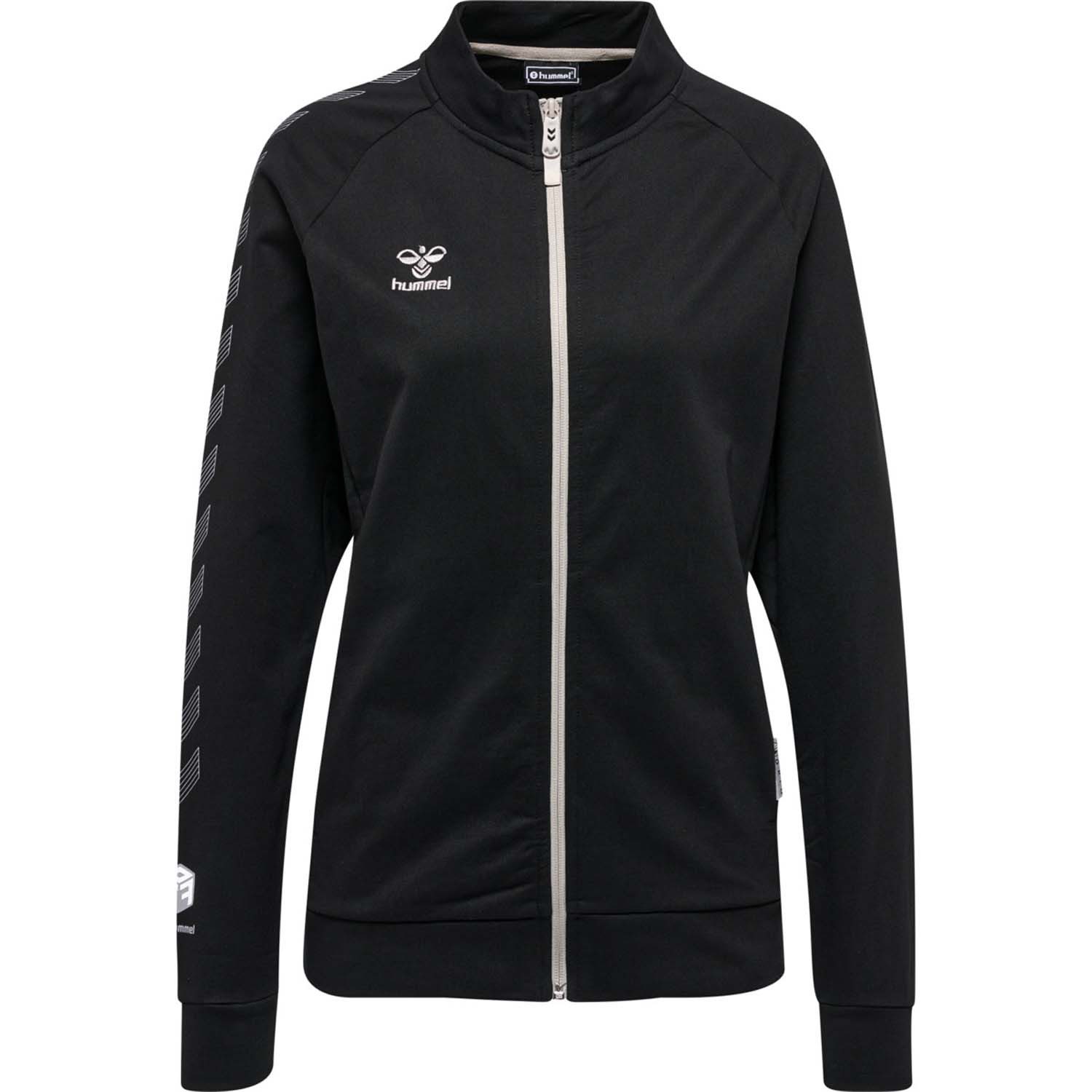 Sweatjacke Hummel Damen Kapuzenjacke hmlMove Grid Cot. Zip Jacket 214790