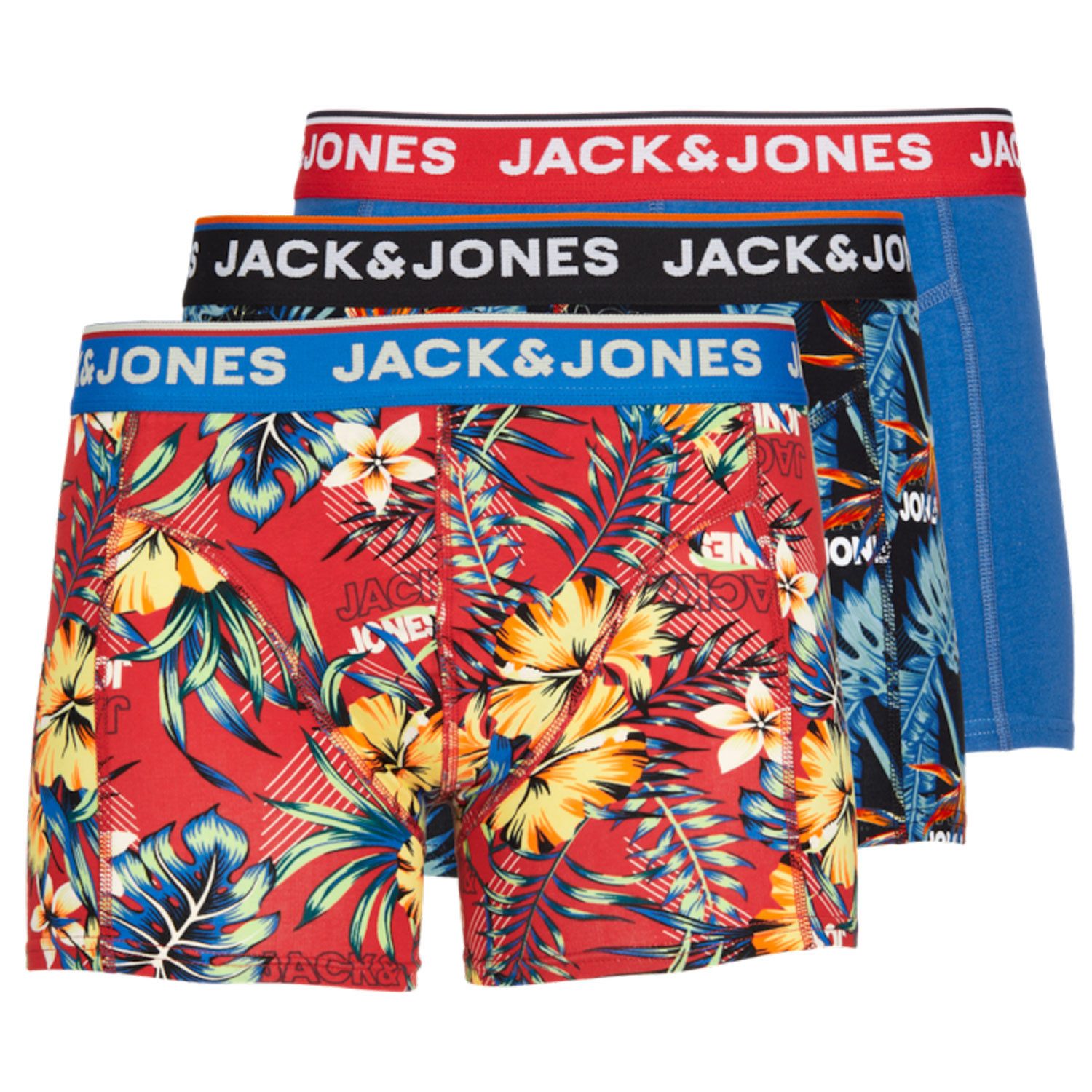 Jack & Jones Boxershorts "JACAZORES im 3er-Pack mit elastischem Bund und be günstig online kaufen
