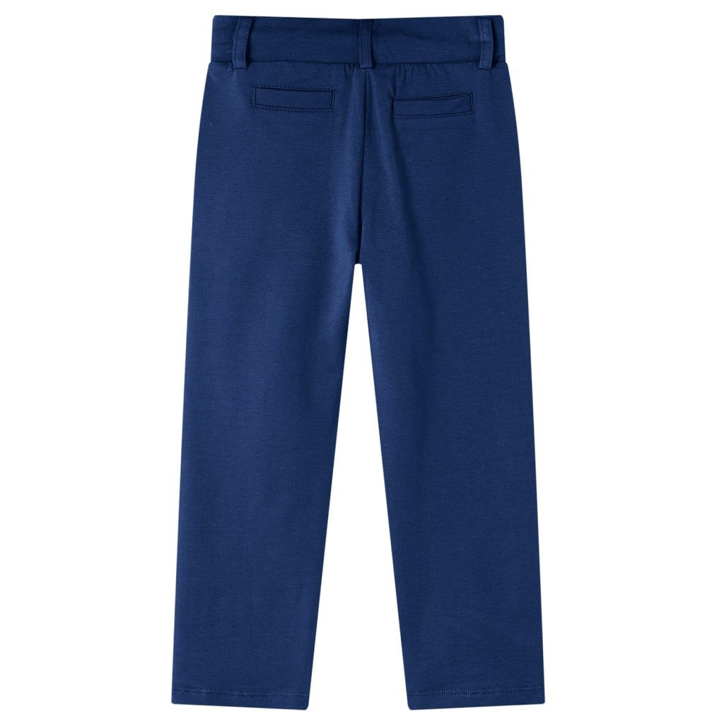 vidaXL Schlupfhose Kinderhose mit Kordelzug Marineblau 116
