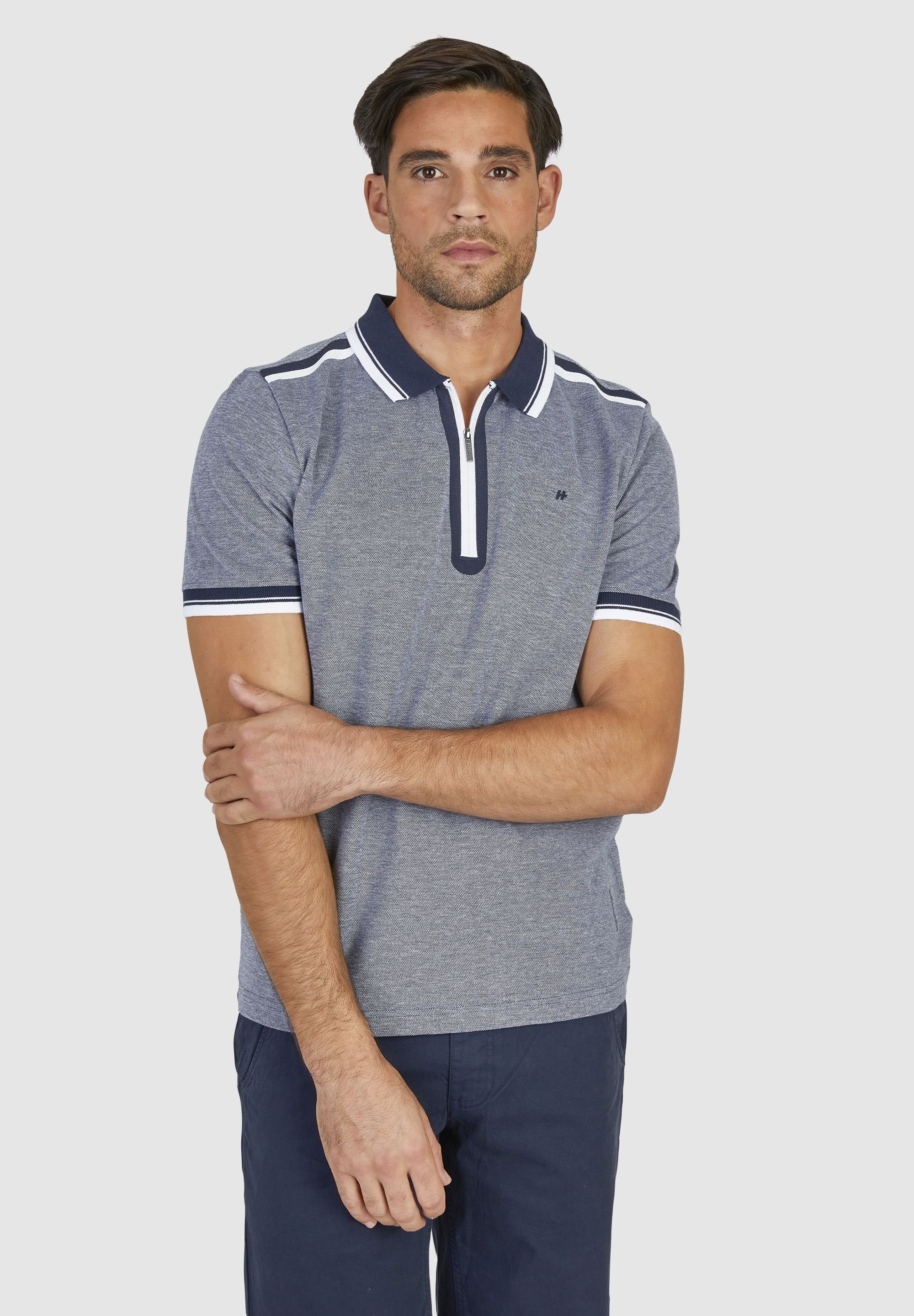 HECHTER PARIS Poloshirt (1-tlg) mit polokrage