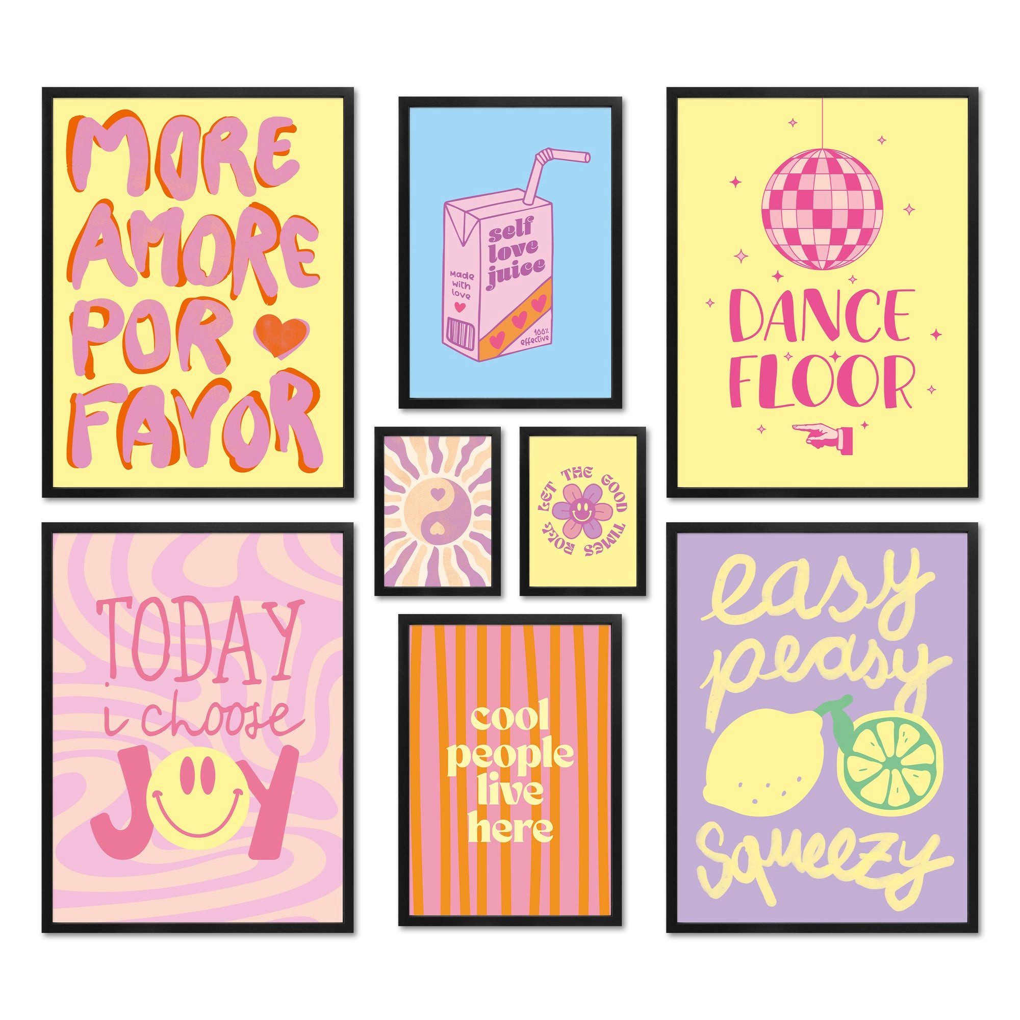 ARTFAVES Bilder-Collage Poster Set - Fancy günstig online kaufen