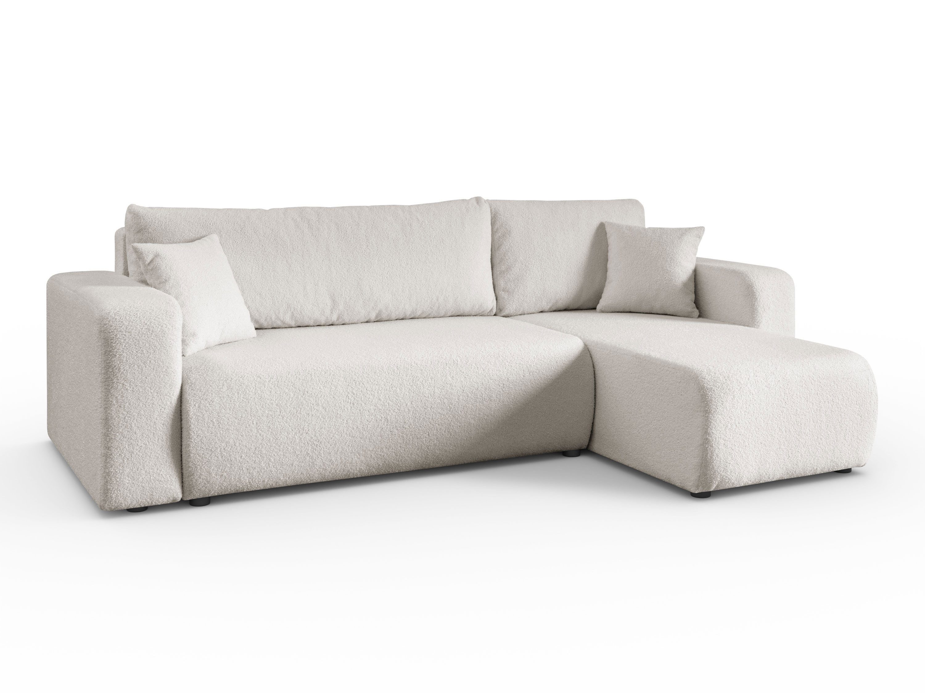 Lookway Ecksofa VESPO L – Moderne Wohnlandschaft in L-Form mit Schlaffunktion, 267x83x143 cm