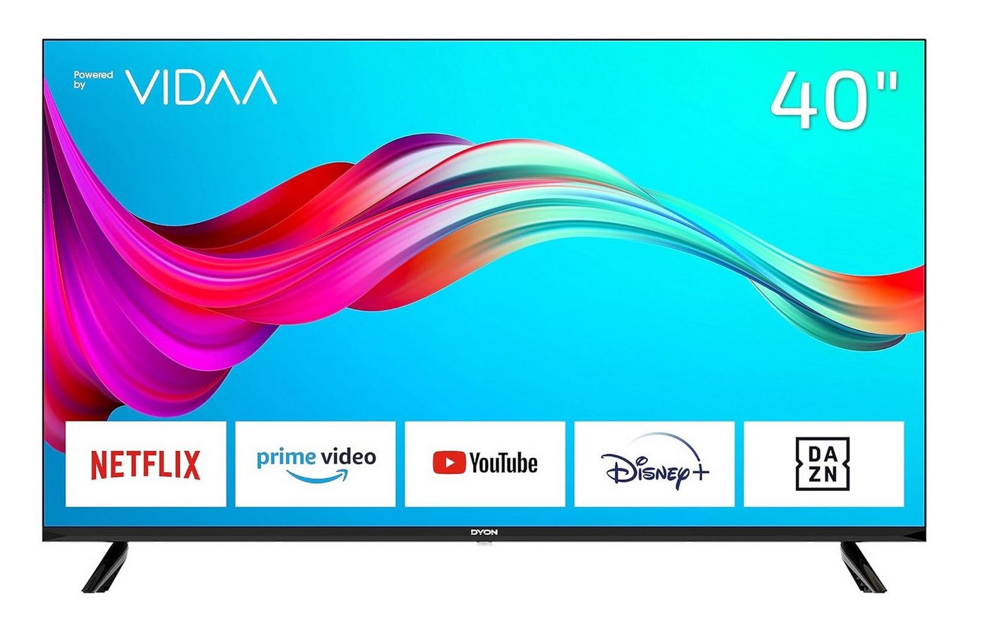 Dyon SMART 40 VX-2 V2 LED-Fernseher (100 cm/40 Zoll, Full HD, Smart-TV) schwarz ! RABATT: 29.7% Dyon SMART 40 VX-2 V2 LED-Fernseher (100 cm/40 Zoll, Full HD, Smart-TV) schwarz ! RABATT: 29.7%