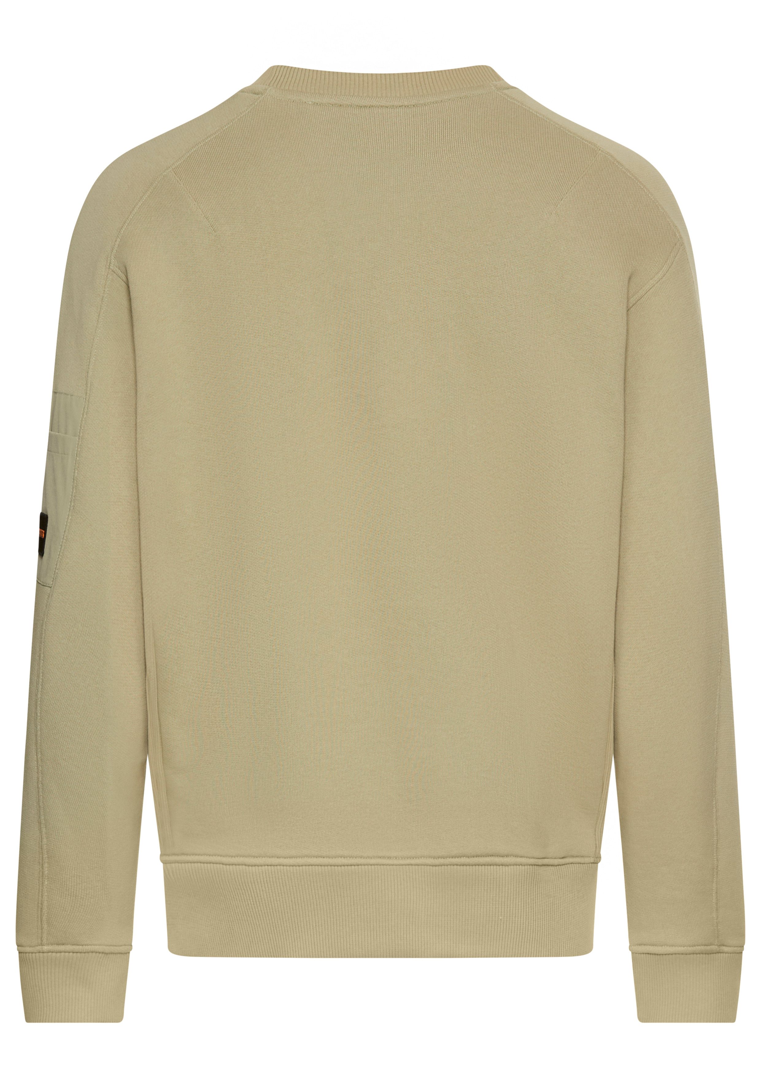 BOSS ORANGE Sweatshirt We mixed mit Ärmeltasche und Eingrifftaschen günstig online kaufen