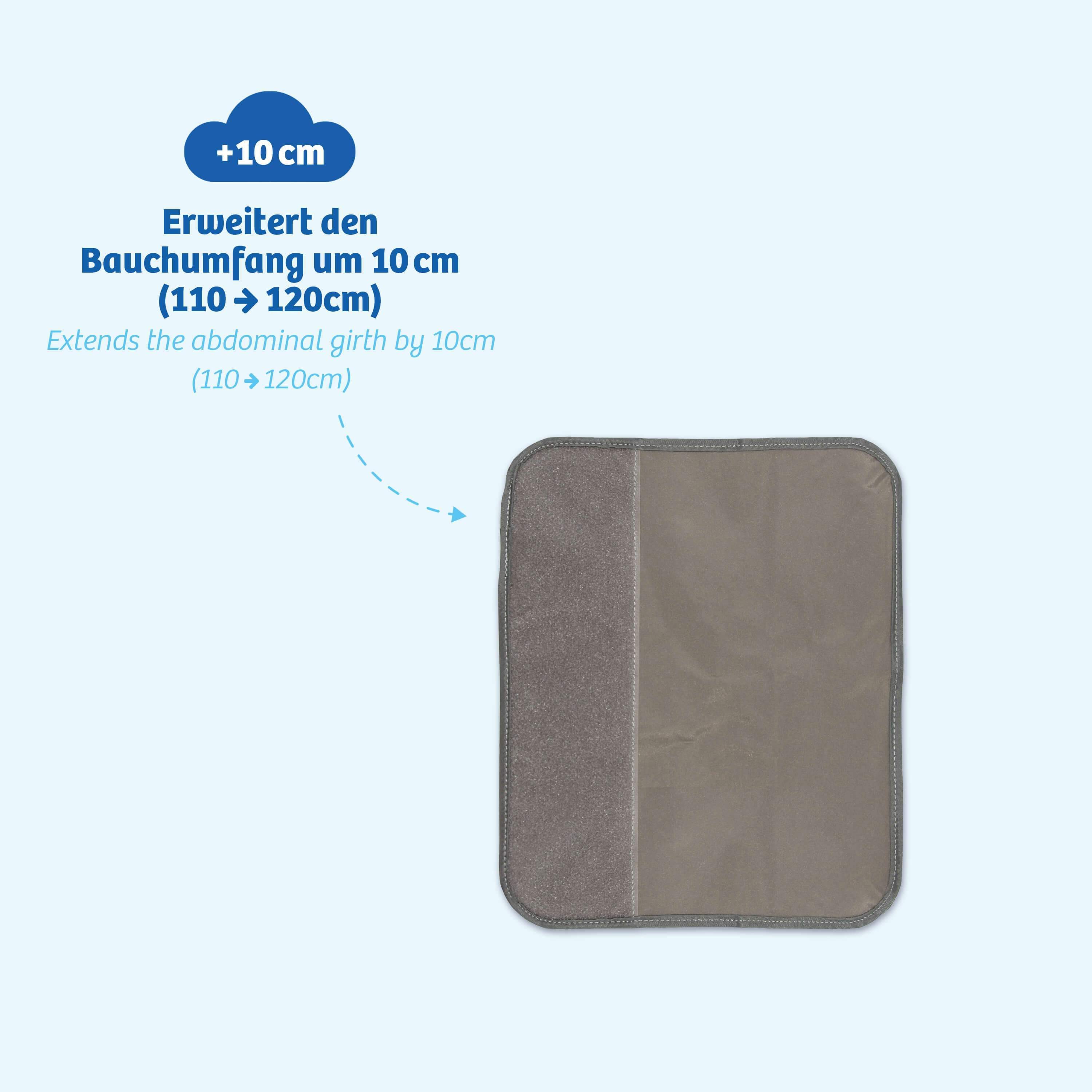 Venen Engel Massagegerät 10 cm Erweiterungslasche Bauchmanschette