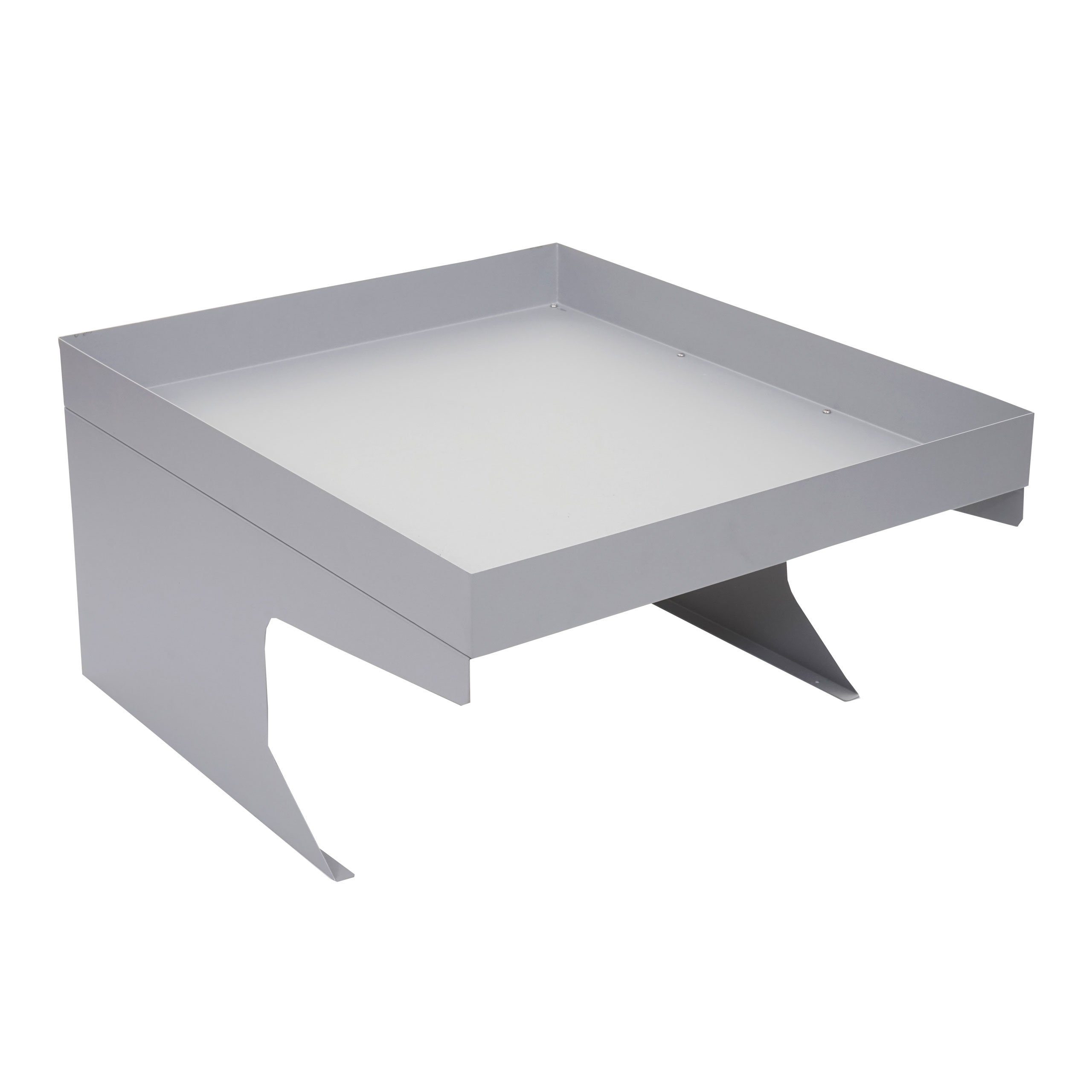 MCW Mähroboter-Garage MCW-G60, BxTxH: 60x70x37 cm, Ablauflöcher für Regen, Inklusive vier Erdhaken grau