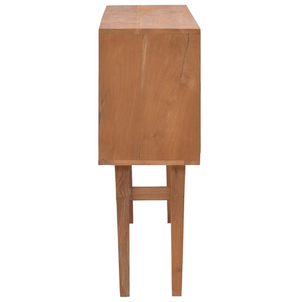 Beistelltisch Massivholz Teak furnicato Konsolentisch (1-St) 110x30x79 cm
