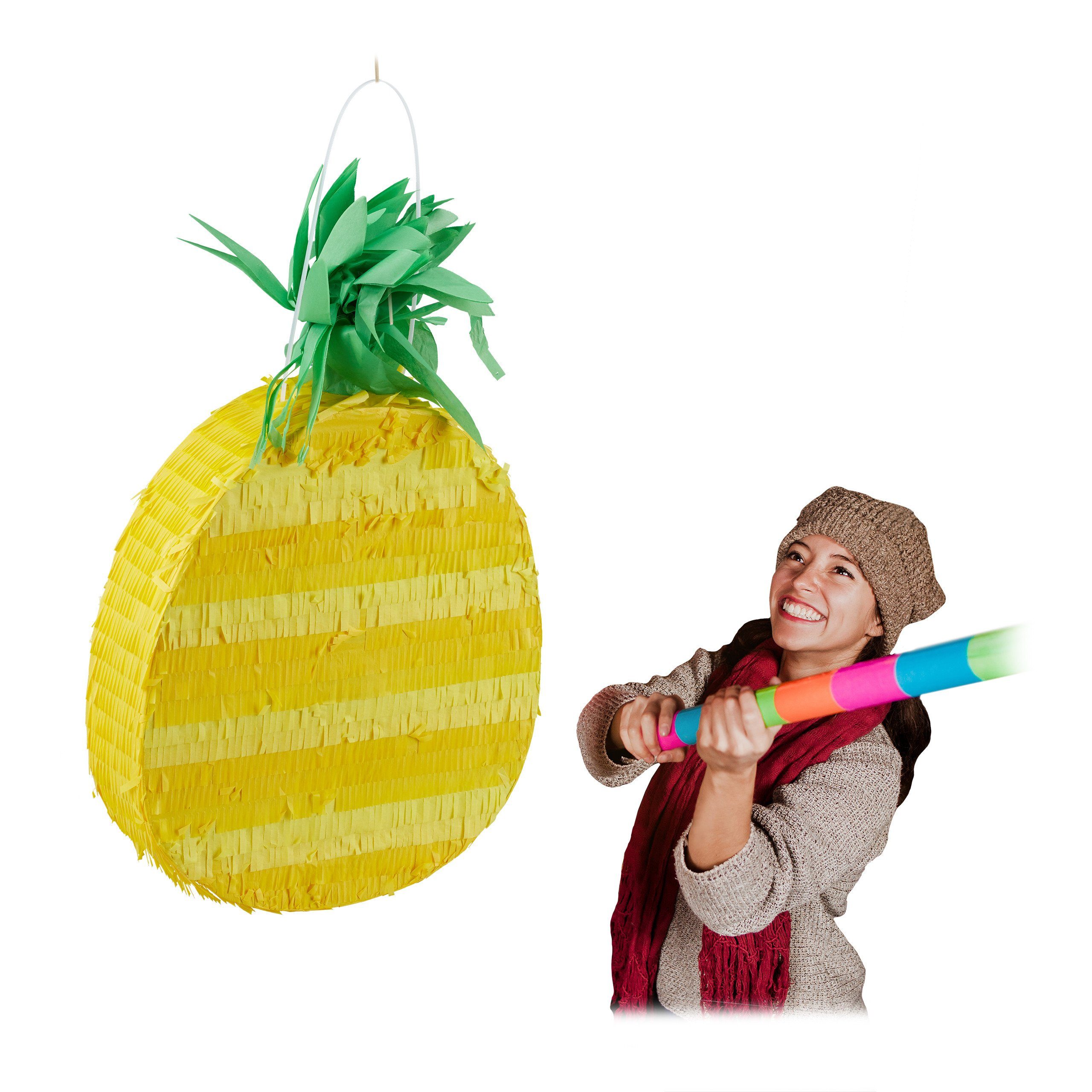 relaxdays Pinata Ananas