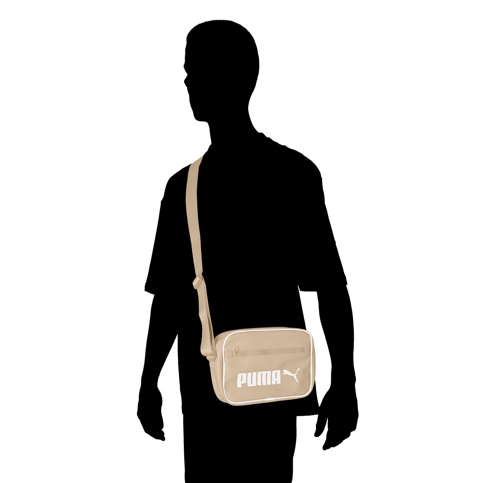 Campus PUMA Tasche Reporter (1-tlg) granola Retro Mini Messenger Puma Bag