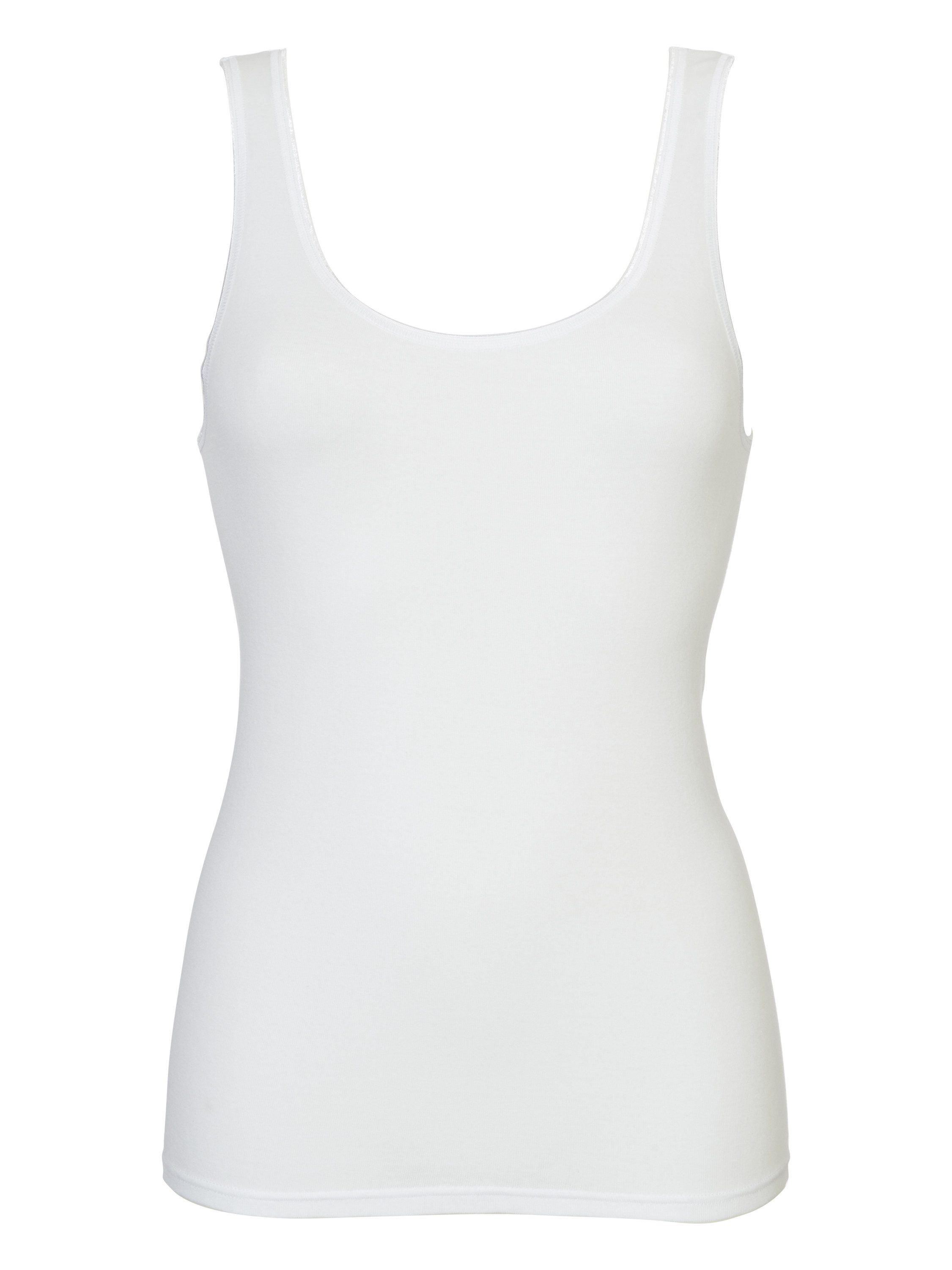 CALIDA Unterhemd Iconics Damen (1-St) weiche Feinripp-Qualität und perfekte Passform