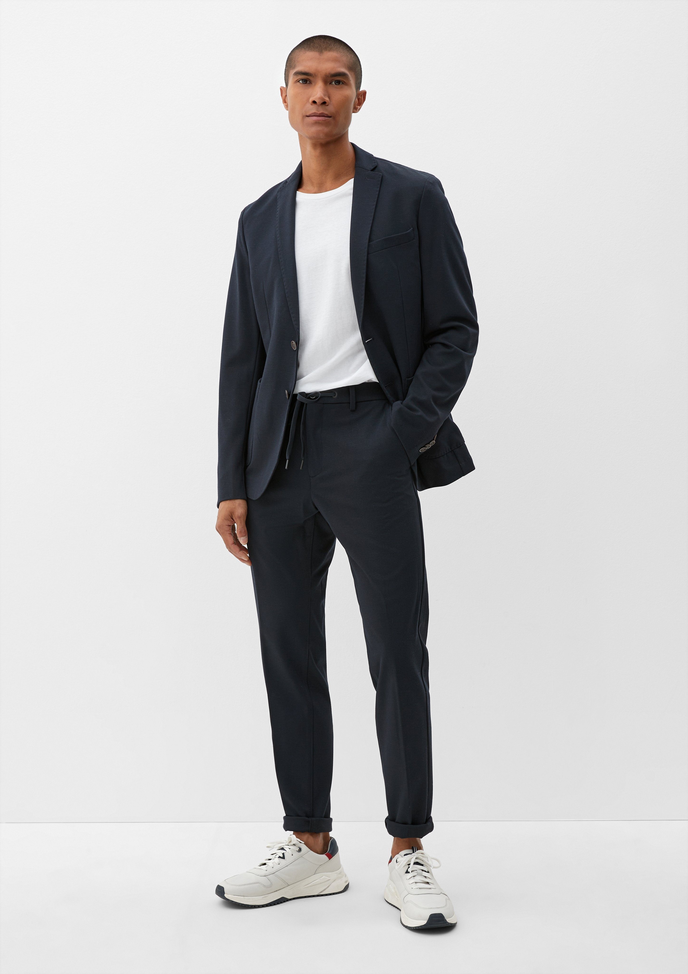 s.Oliver BLACK LABEL Stoffhose »Slim: Jogg Suit-Hose« (1-tlg) online kaufen  | OTTO