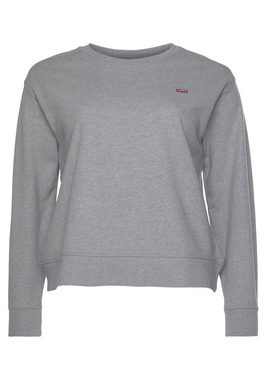 Levi's® Plus Sweatshirt Standard Crew mit kleiner Logostickerei