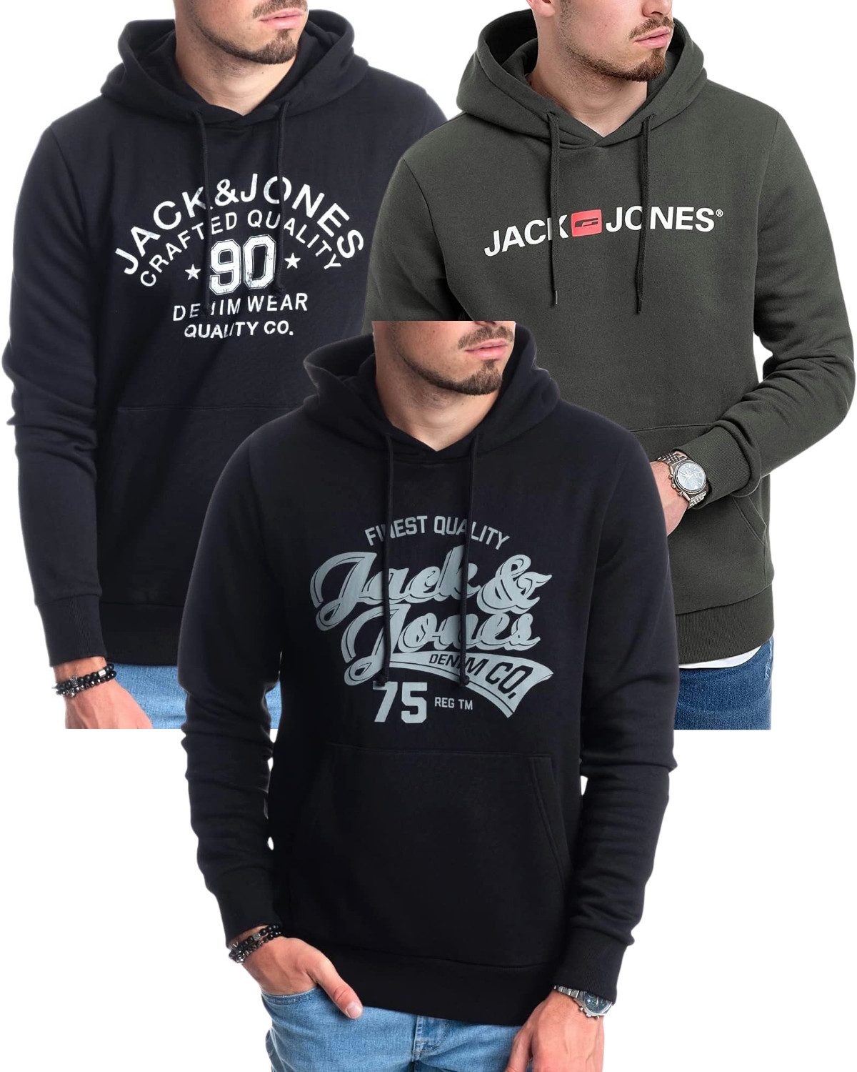 Jack & Jones Kapuzensweatshirt modische Hoodies günstig online kaufen