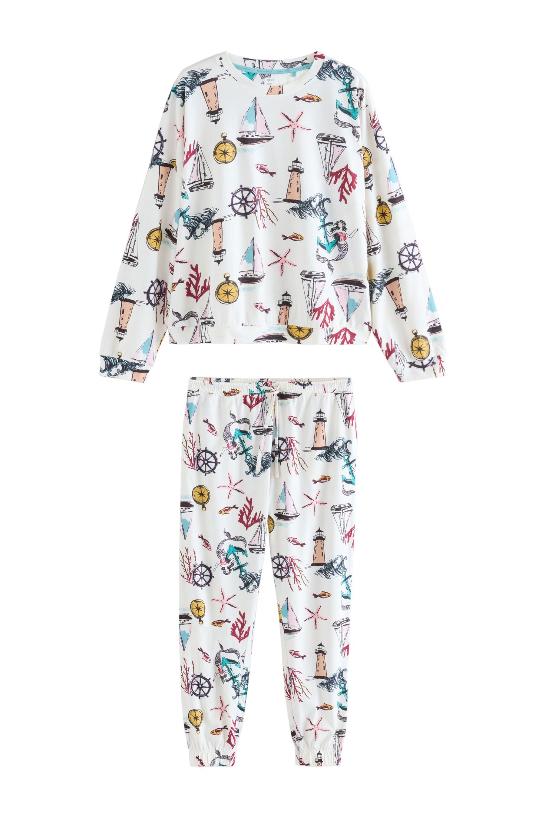 Next Pyjama Langärmeliger Pyjama (2 tlg)