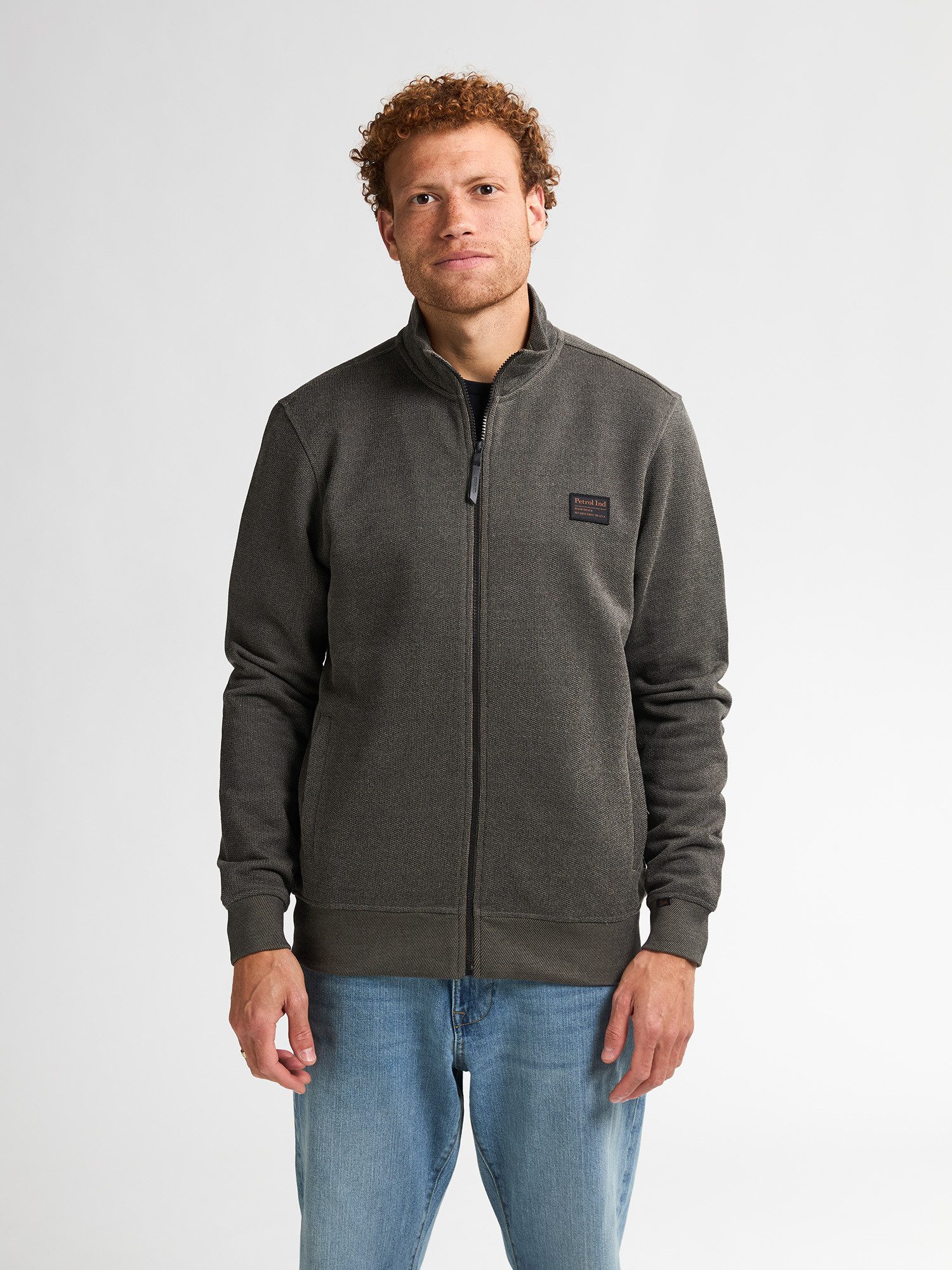 Petrol Industries Sweatshirt Bequemer Strickjacke Spokane