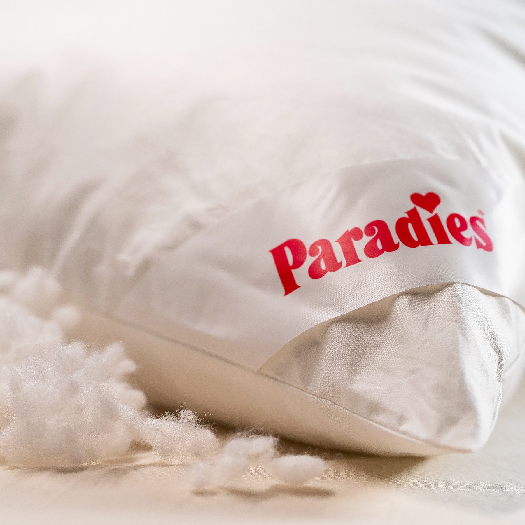 Paradies Kopfkissen Softy Top, Kissen mit Reißverschluss, Füllung: 100% Polyester, Bezug: 100% Baumwolle, Seitenschläfer, Bauchschläfer, Rückenschläfer, Kopfkis – Bild 5 von 5