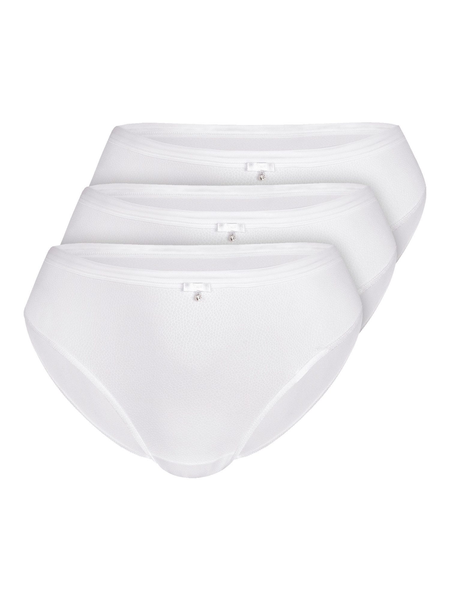 Sassa Bikinislip Damen Slip SENSUAL PEBBLE (Spar-Set, 3-St) Matt-Glanz-Effekt, Komfot-Gummibund