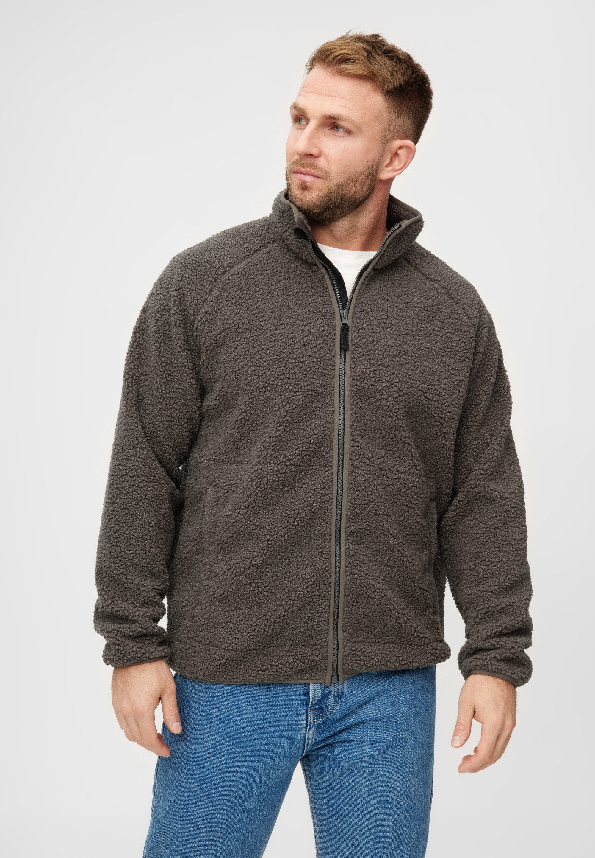 Derbe Fleecejacke Kuschelby Recyceltes Fleece, Jersey innen, Taschen mit Re günstig online kaufen